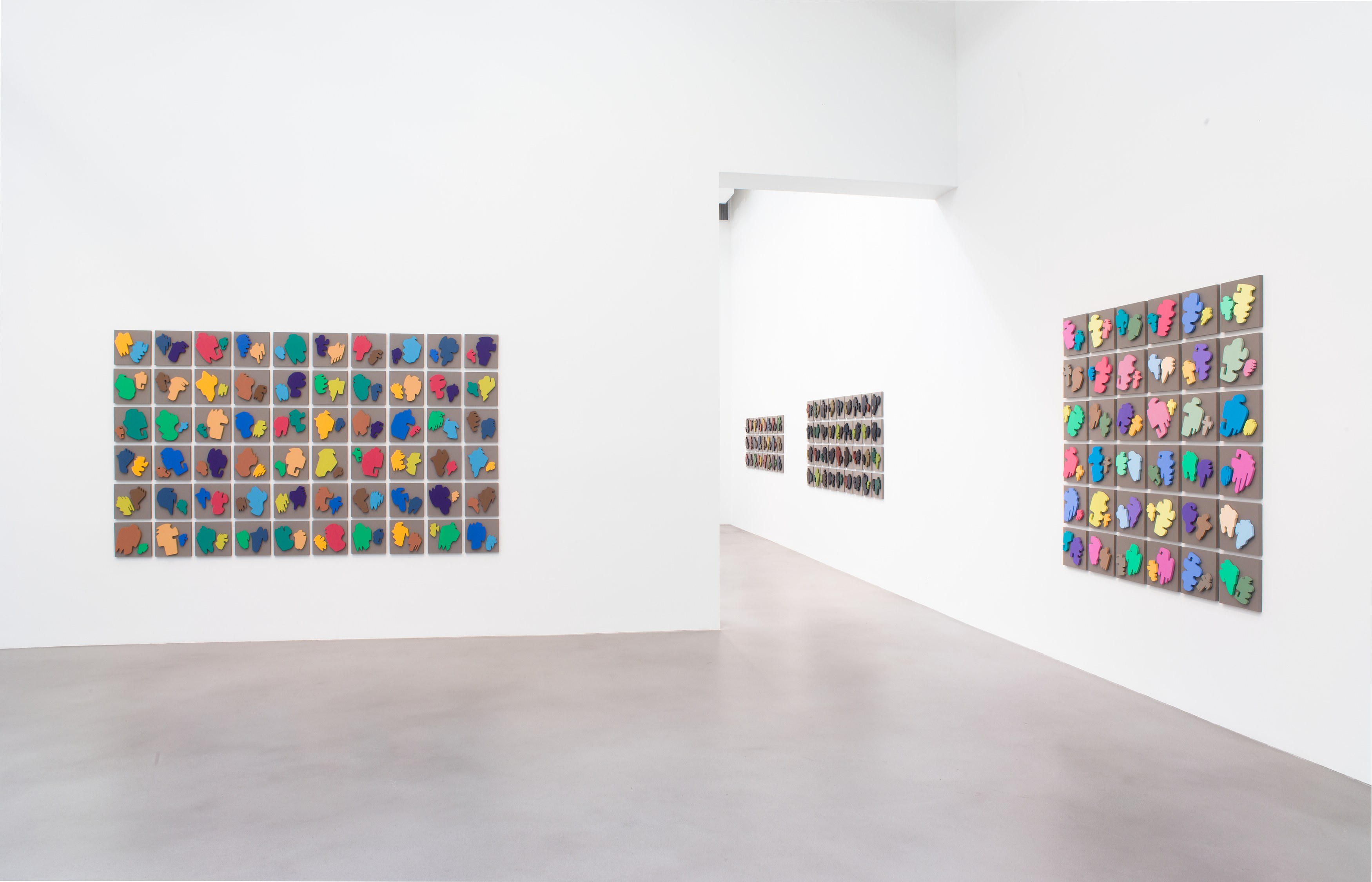 Allan McCollum, The Shapes Project: Perfect Couples at Petzel, photo 15