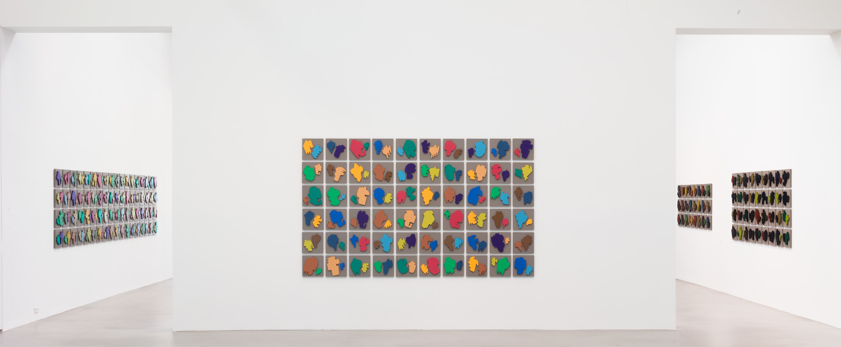 Allan McCollum, The Shapes Project: Perfect Couples at Petzel, photo 16