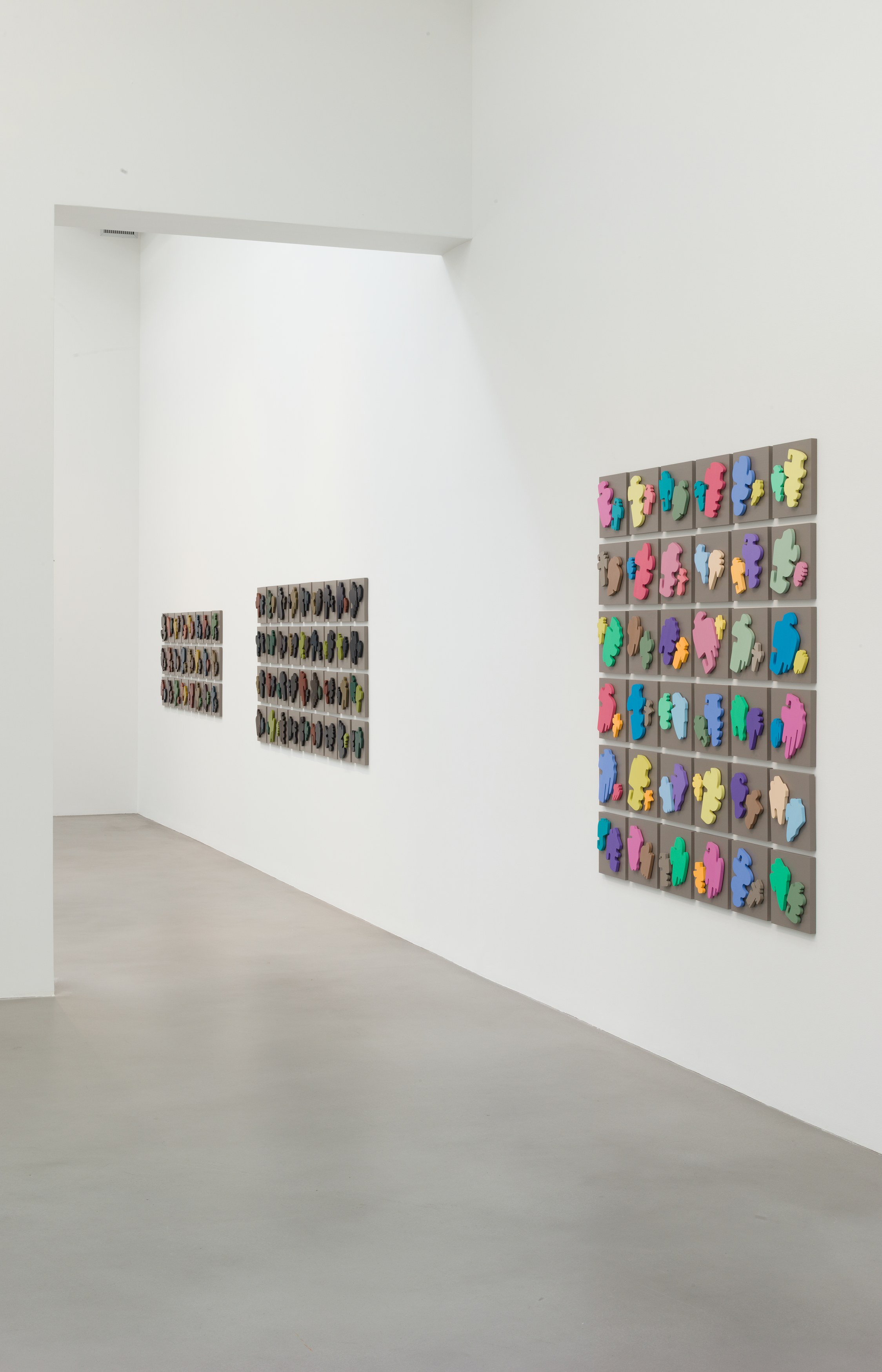 Allan McCollum, The Shapes Project: Perfect Couples at Petzel, photo 24