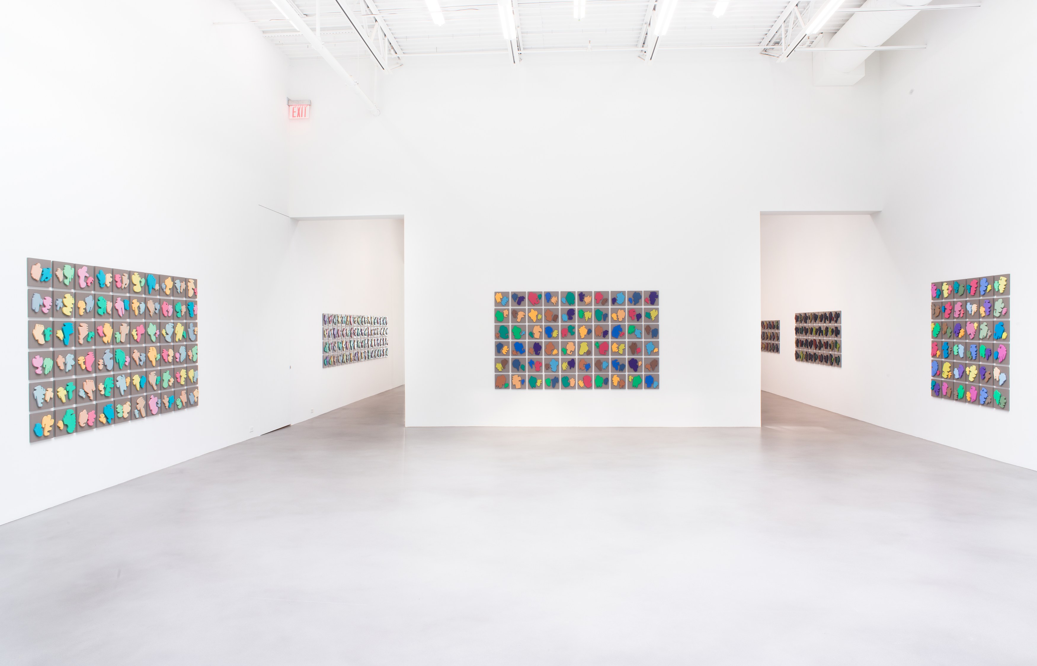 Allan McCollum, The Shapes Project: Perfect Couples at Petzel, photo 17