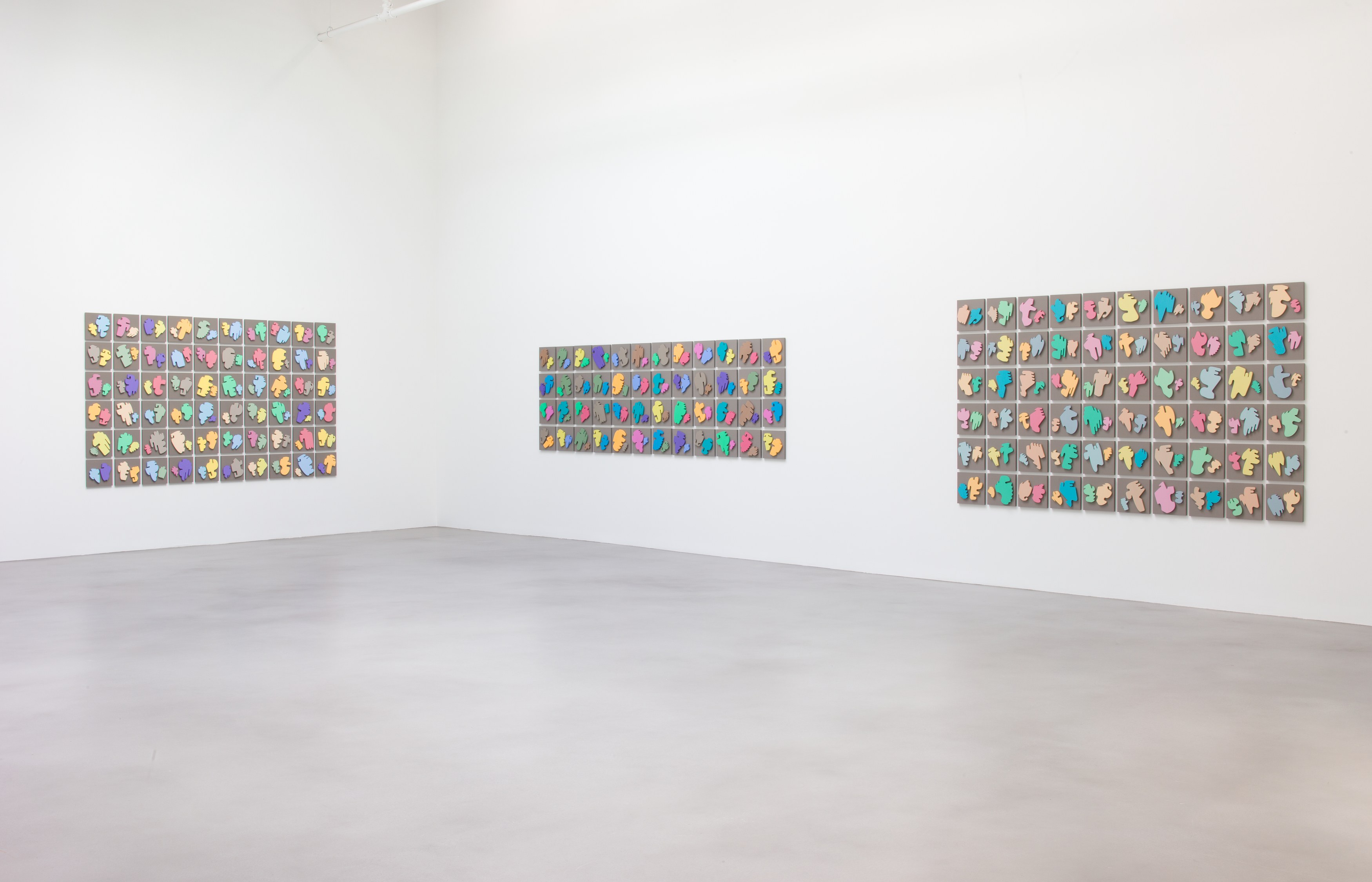 Allan McCollum, The Shapes Project: Perfect Couples at Petzel, photo 18