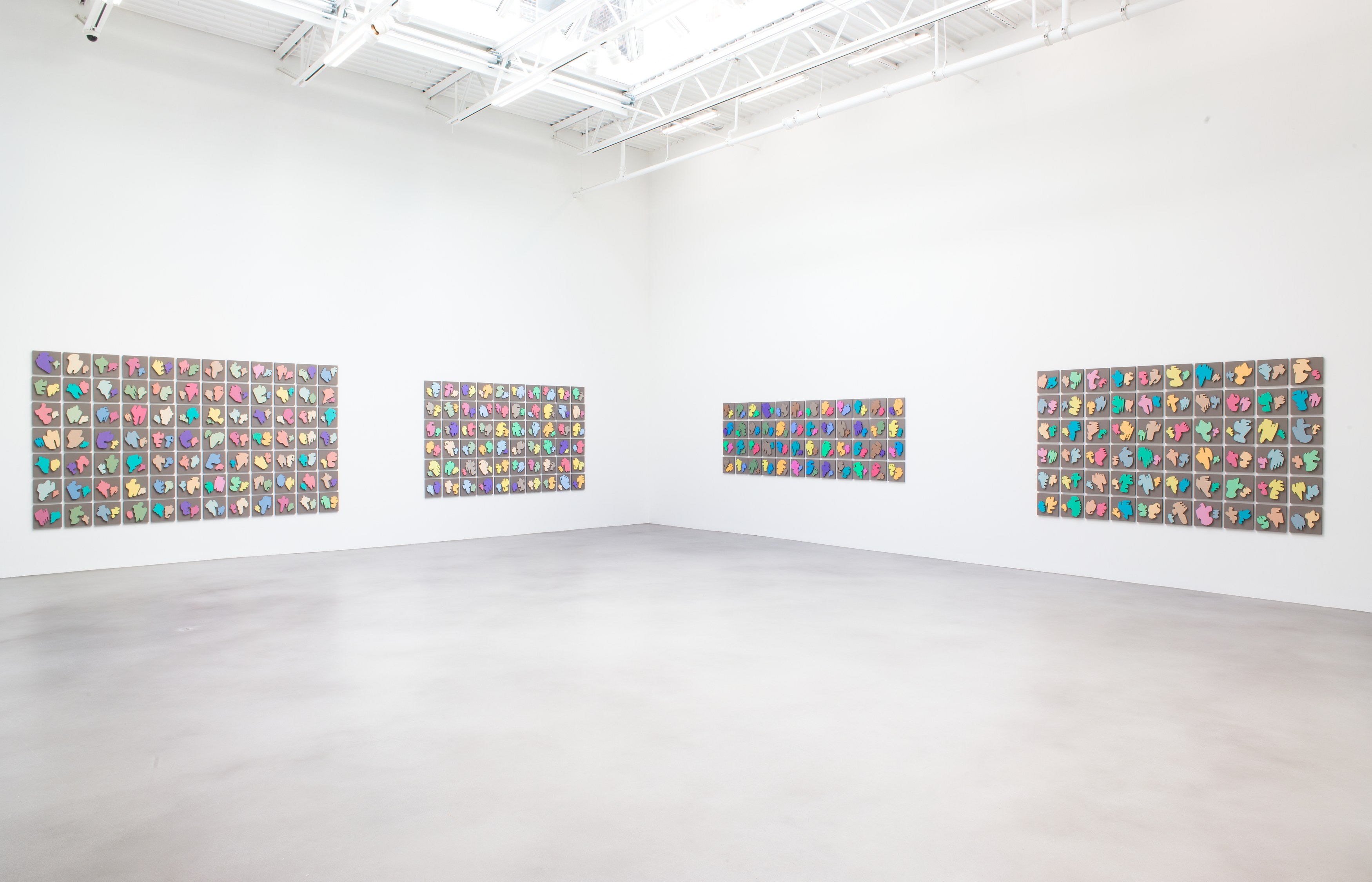 Allan McCollum, The Shapes Project: Perfect Couples at Petzel, photo 19