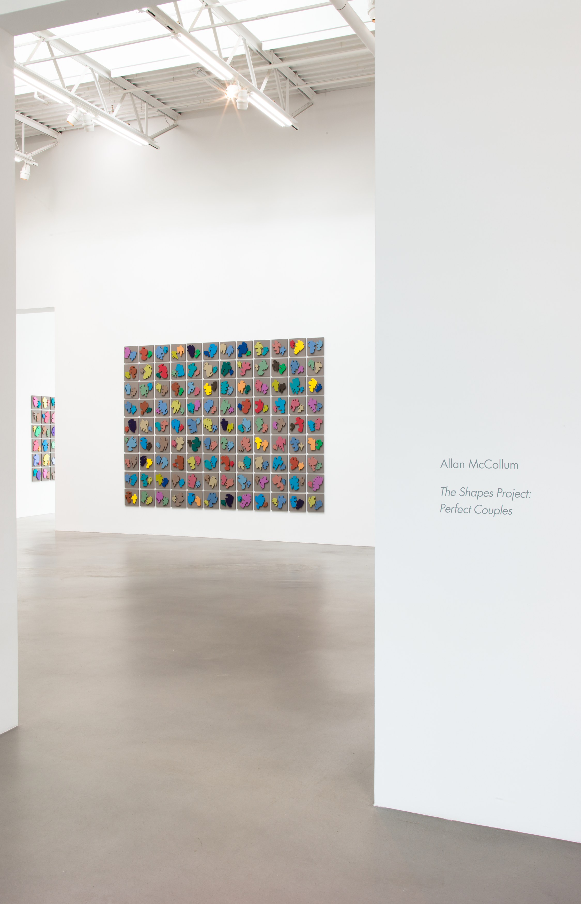 Allan McCollum, The Shapes Project: Perfect Couples at Petzel, photo 26