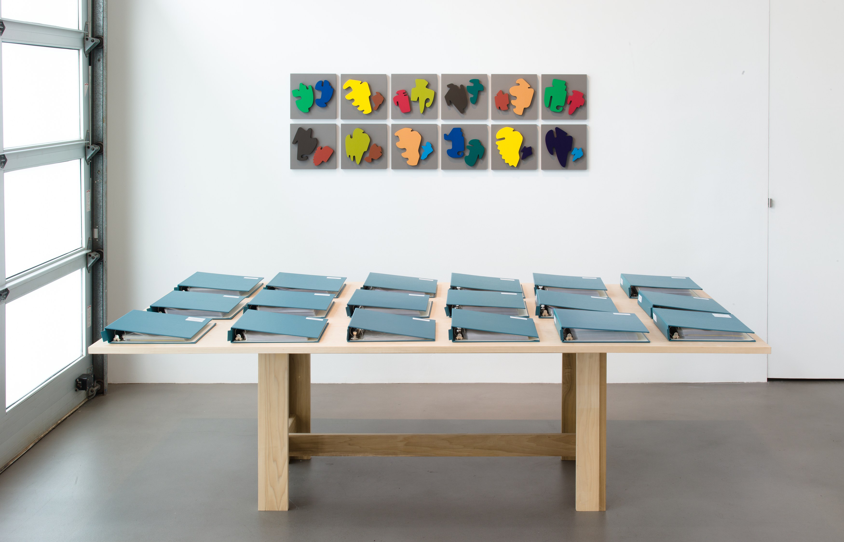 Allan McCollum, The Shapes Project: Perfect Couples at Petzel, photo 27