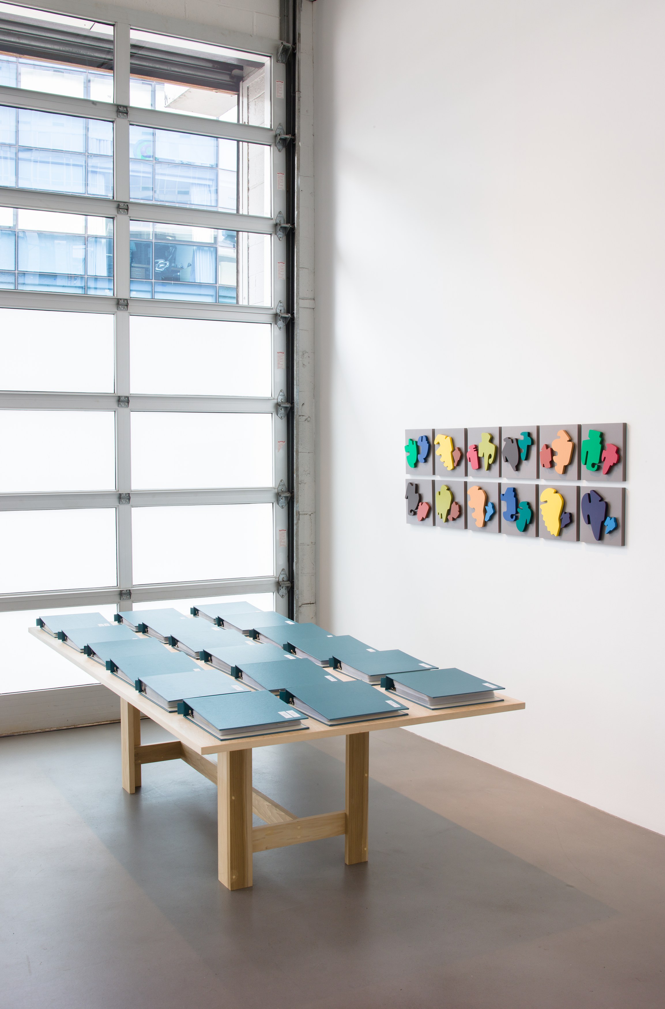 Allan McCollum, The Shapes Project: Perfect Couples at Petzel, photo 25
