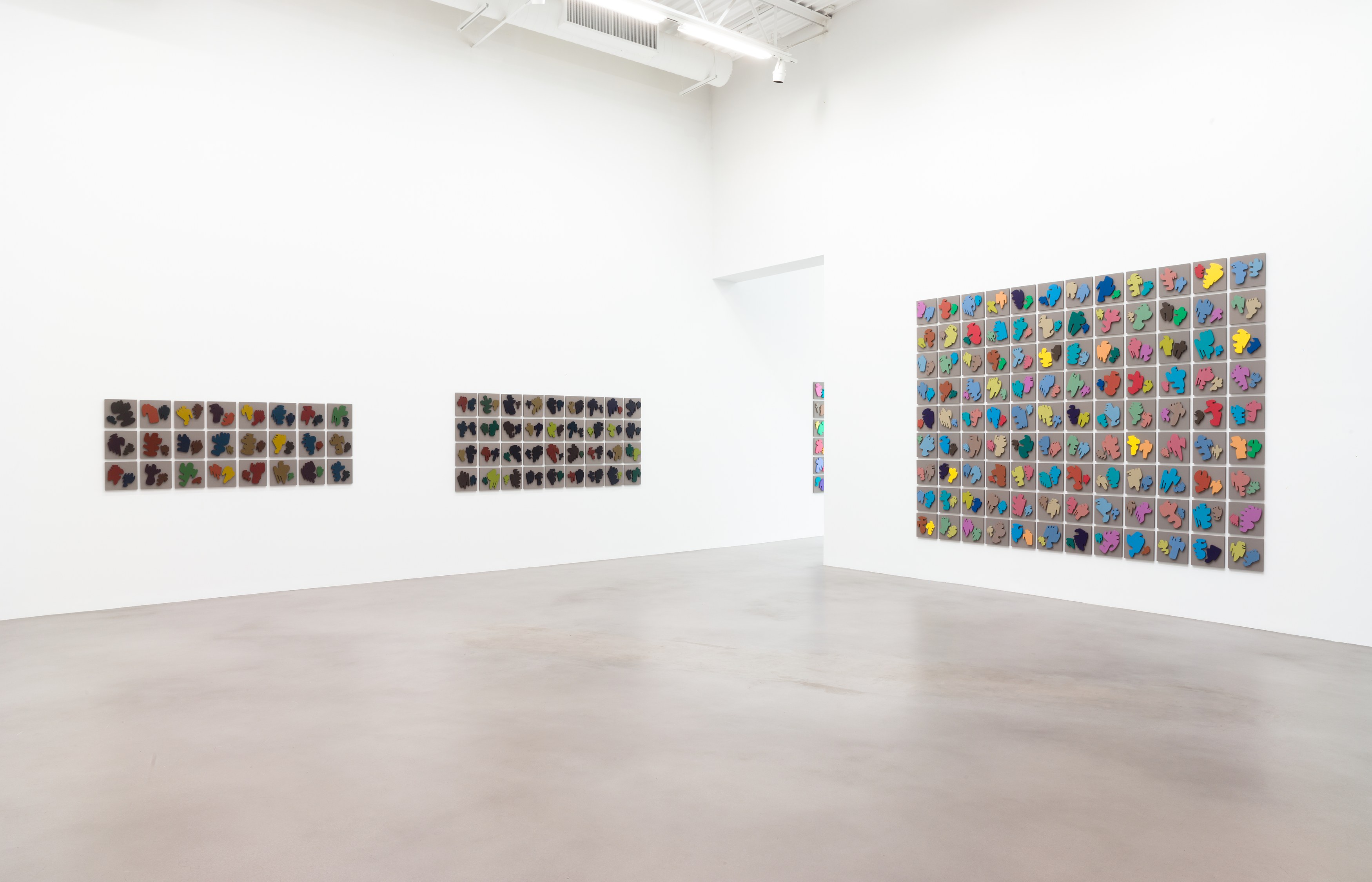 Allan McCollum, The Shapes Project: Perfect Couples at Petzel, photo 29