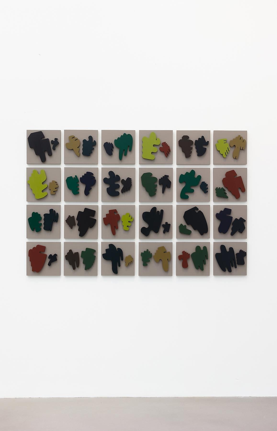 Allan McCollum, The Shapes Project: Perfect Couples at Petzel, photo 47