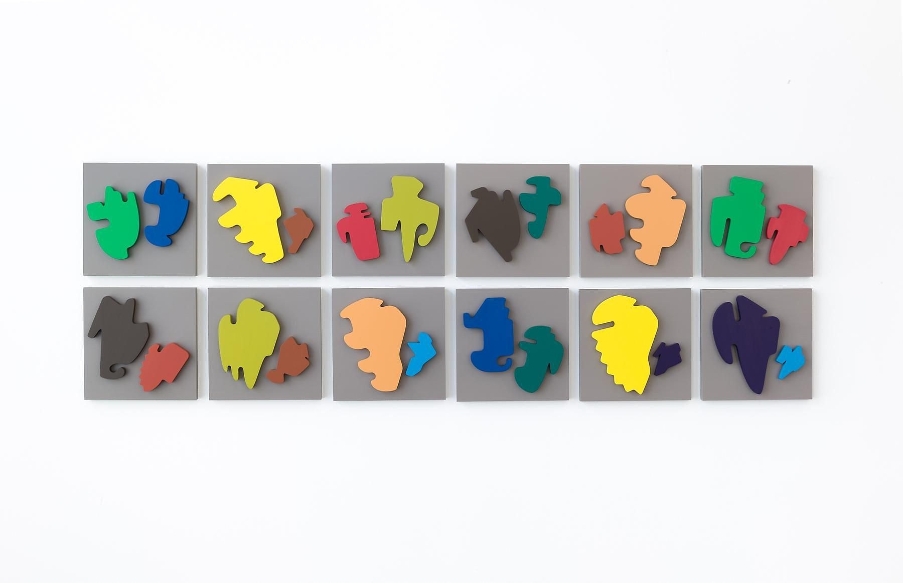 Allan McCollum, The Shapes Project: Perfect Couples at Petzel, photo 41