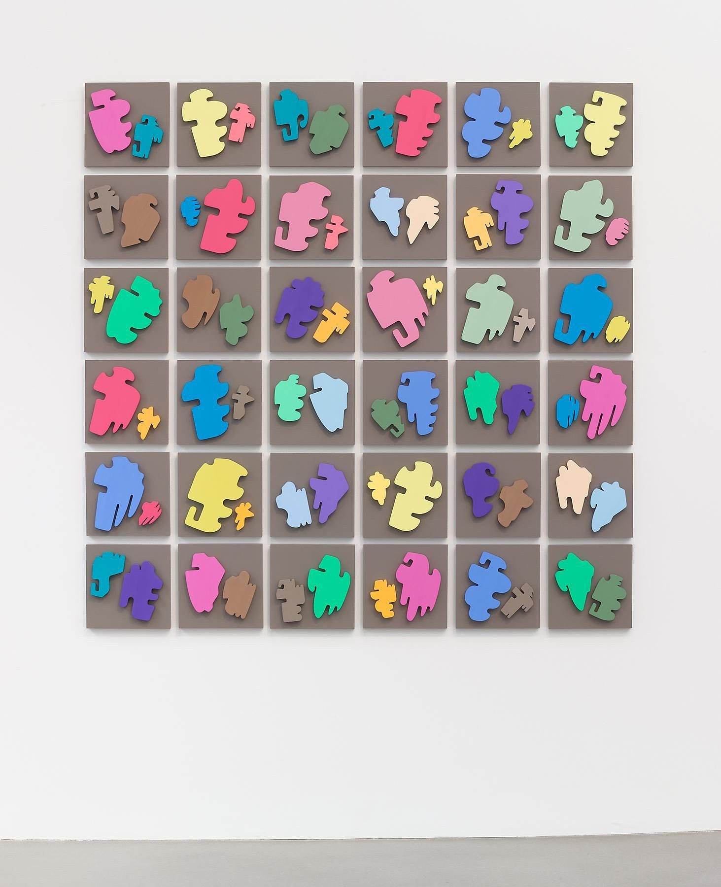 Allan McCollum, The Shapes Project: Perfect Couples at Petzel, photo 37