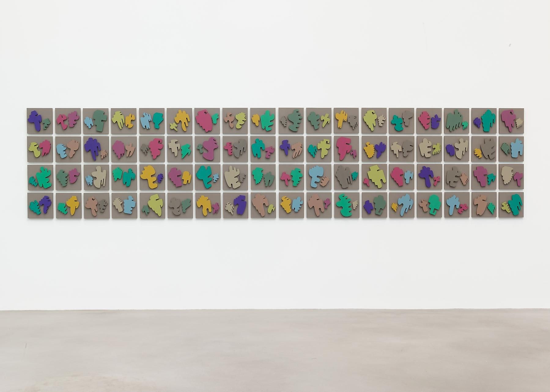 Allan McCollum, The Shapes Project: Perfect Couples at Petzel, photo 49