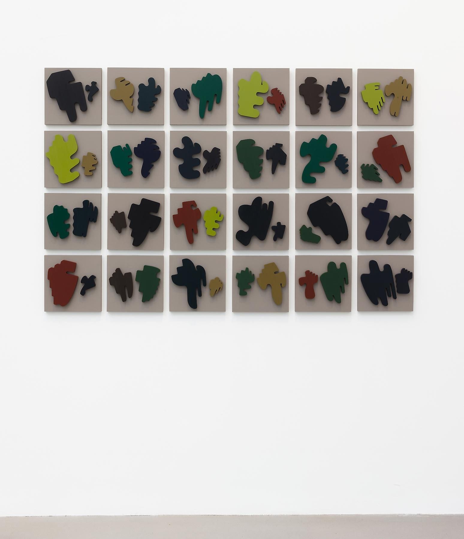 Allan McCollum, The Shapes Project: Perfect Couples at Petzel, photo 46