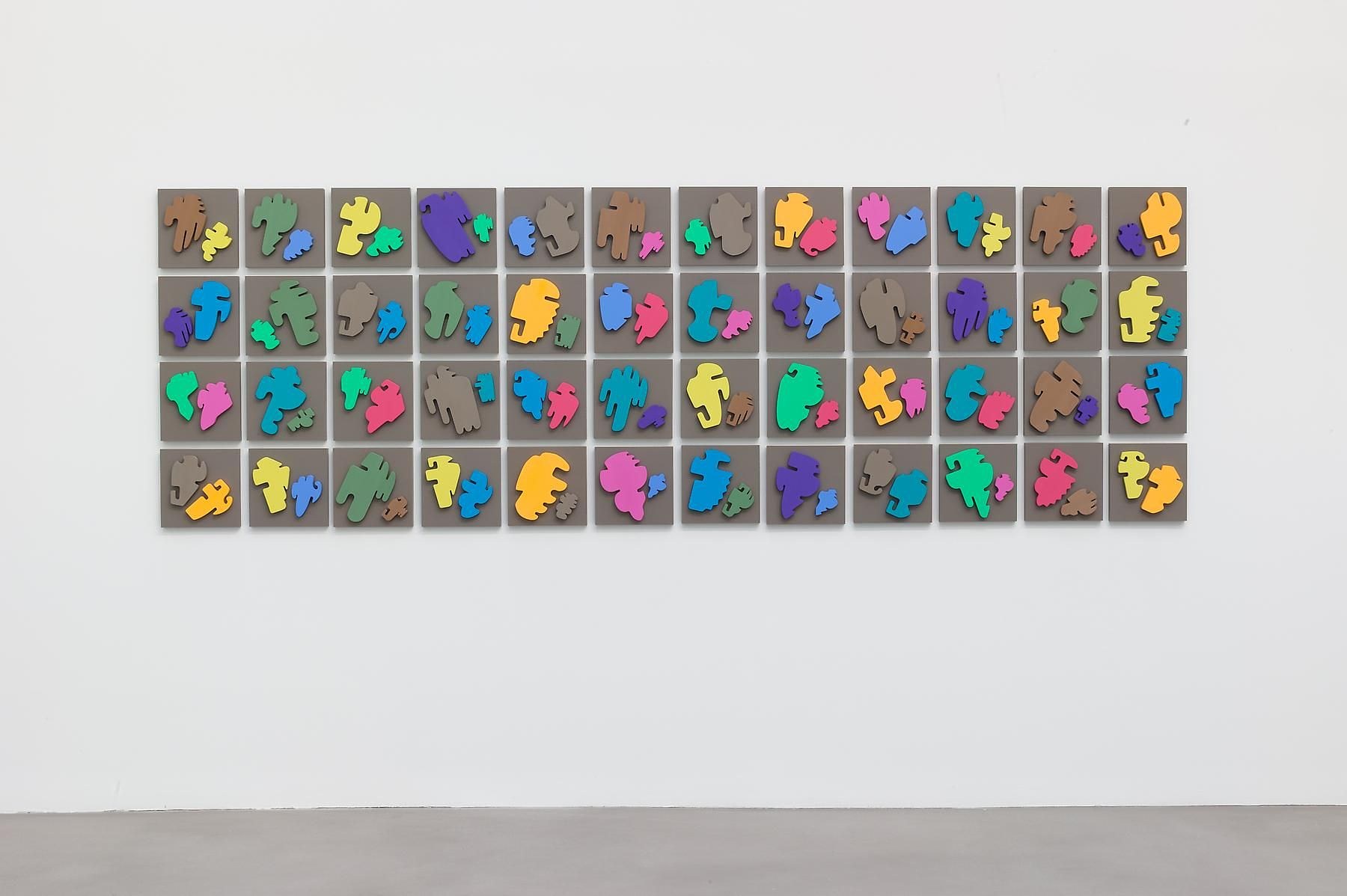 Allan McCollum, The Shapes Project: Perfect Couples at Petzel, photo 38