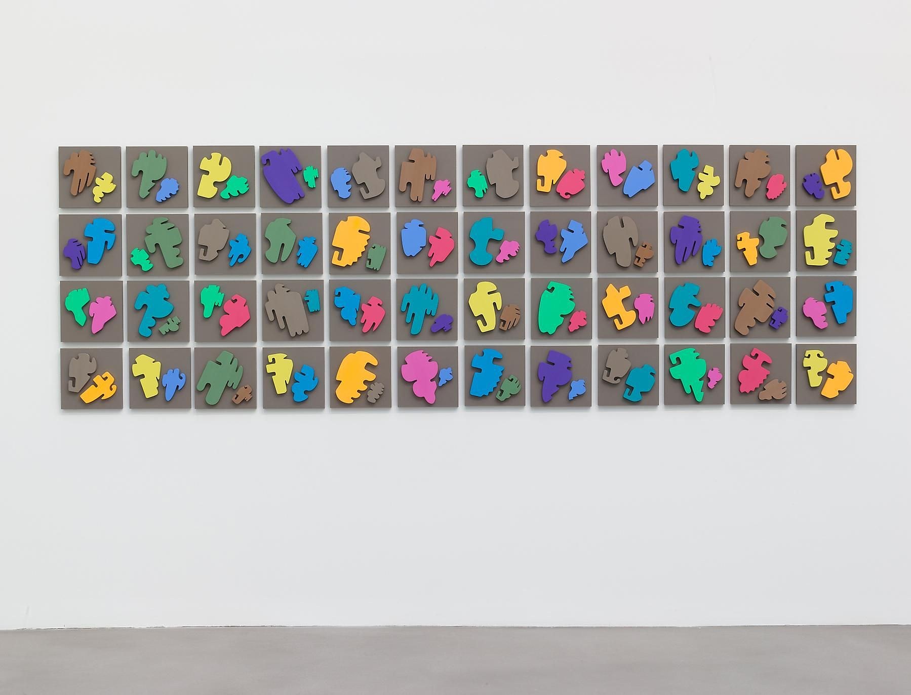 Allan McCollum, The Shapes Project: Perfect Couples at Petzel, photo 40