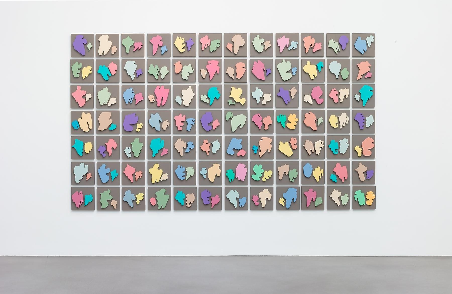 Allan McCollum, The Shapes Project: Perfect Couples at Petzel, photo 33