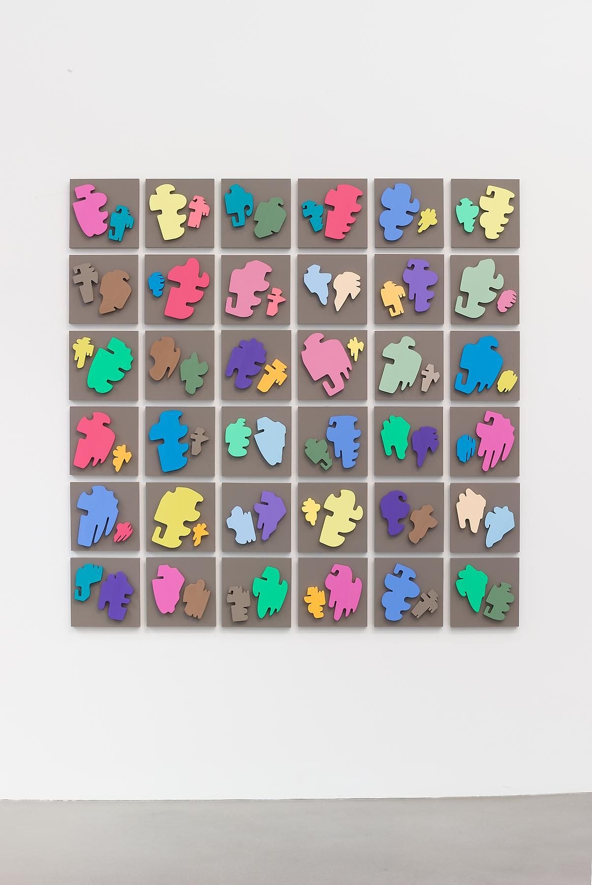 Allan McCollum, The Shapes Project: Perfect Couples at Petzel, photo 36