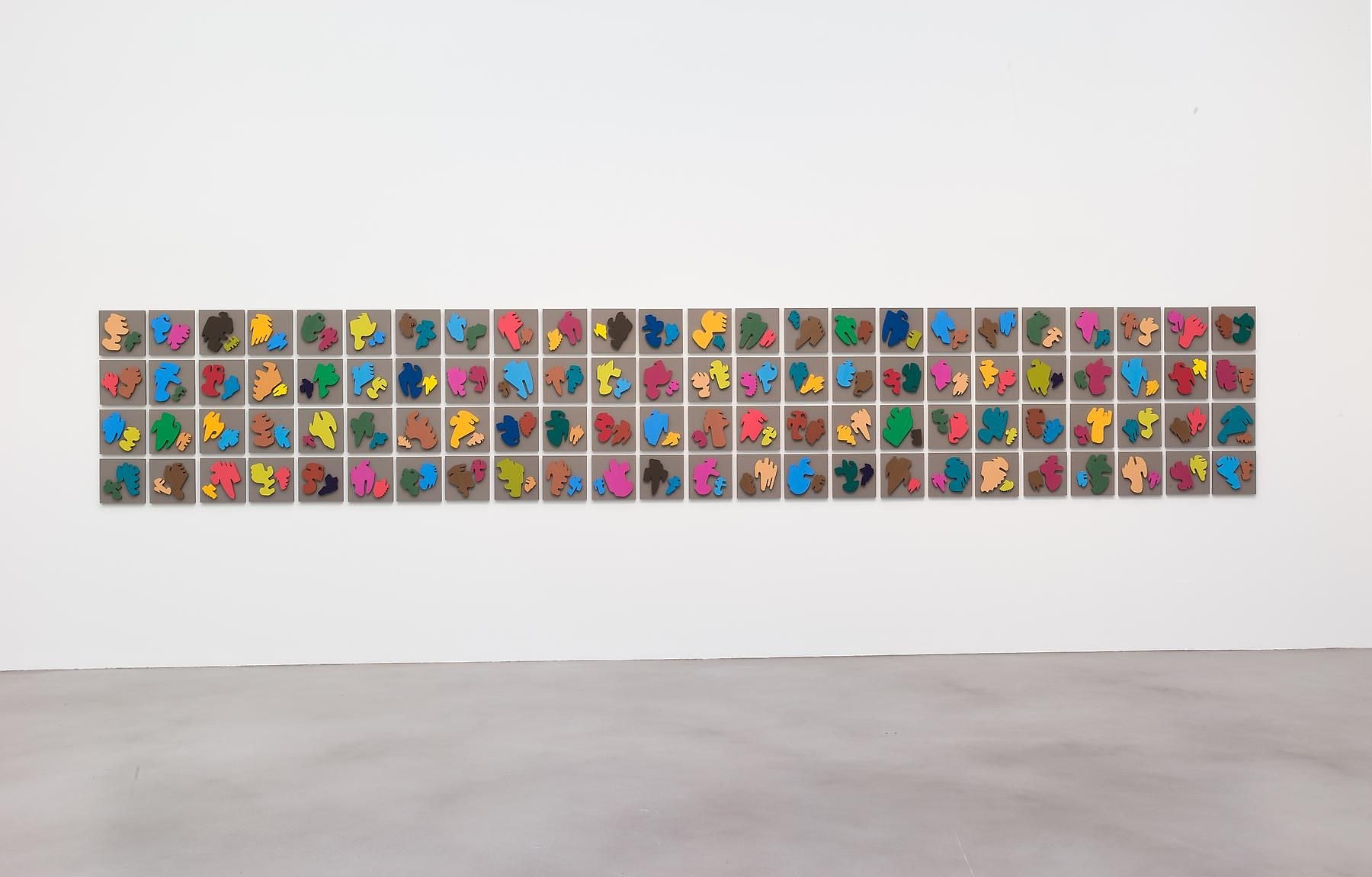 Allan McCollum, The Shapes Project: Perfect Couples at Petzel, photo 39