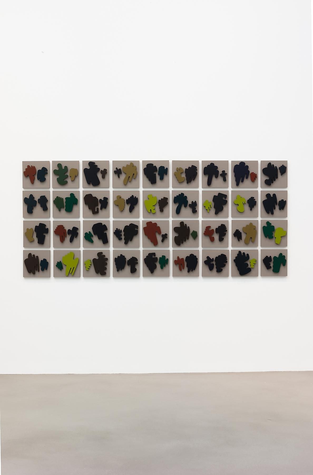 Allan McCollum, The Shapes Project: Perfect Couples at Petzel, photo 48