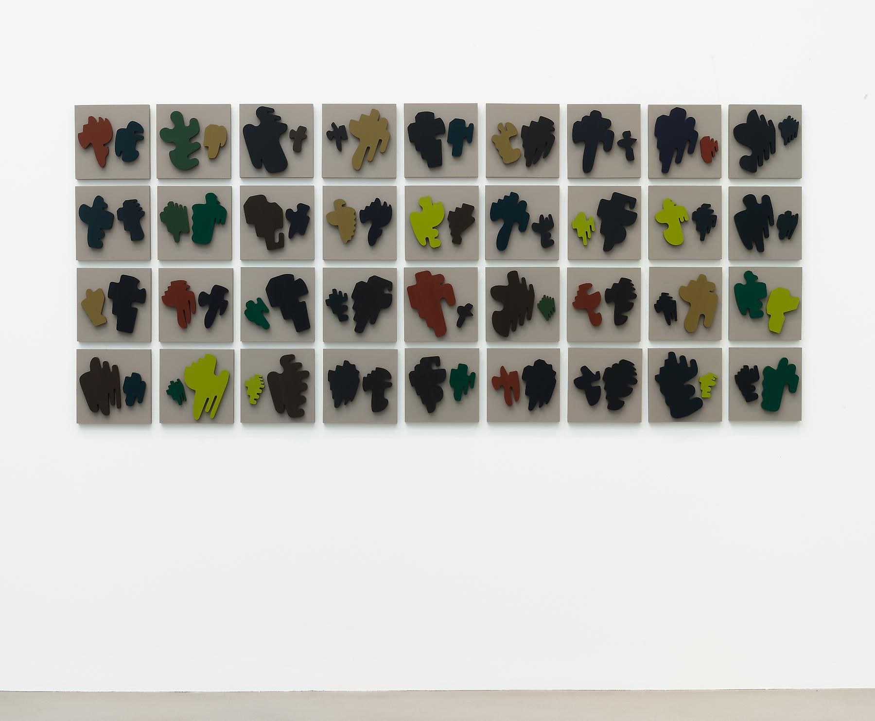 Allan McCollum, The Shapes Project: Perfect Couples at Petzel, photo 44