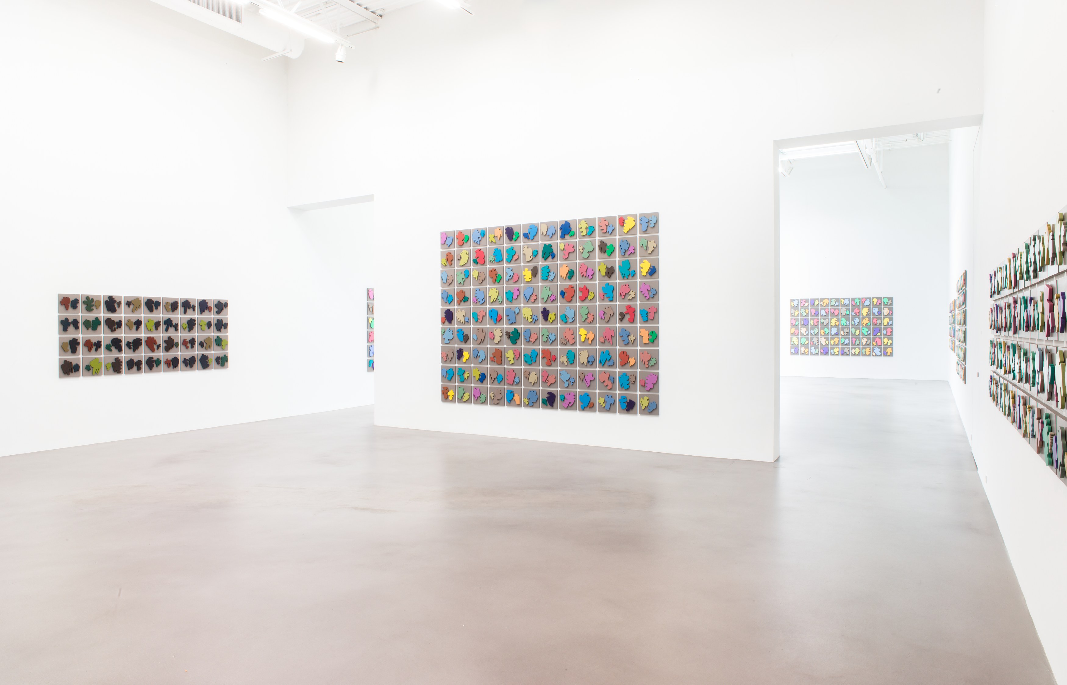 Allan McCollum, The Shapes Project: Perfect Couples at Petzel, photo 30