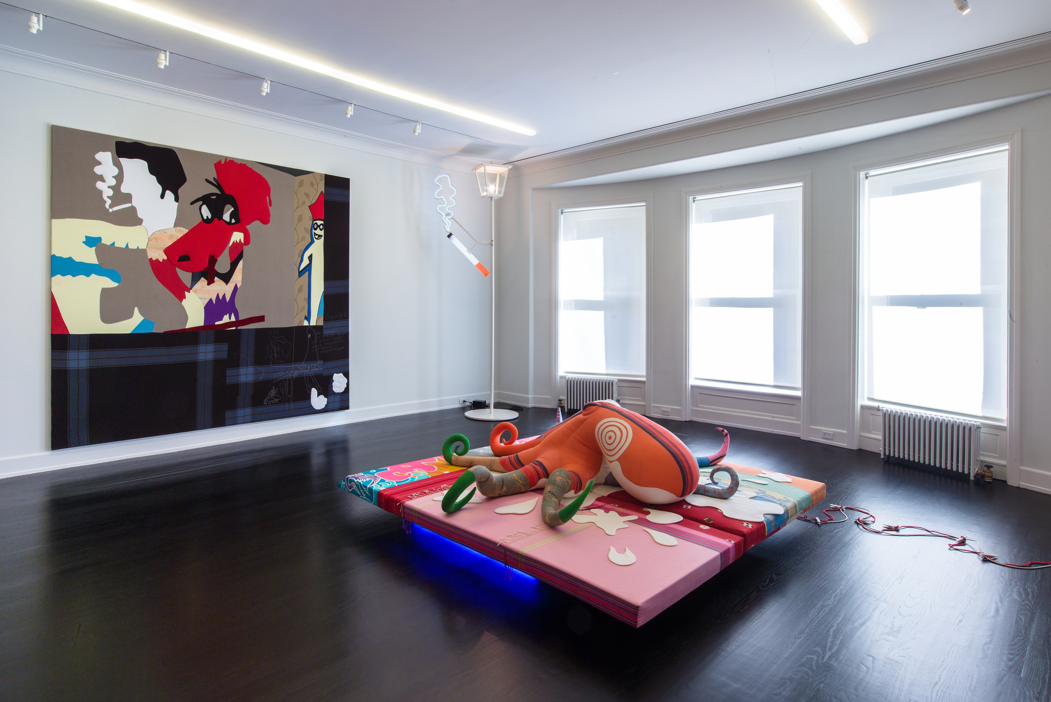 Cosima von Bonin, CvB Singles Uptown Remix at Petzel, photo 2