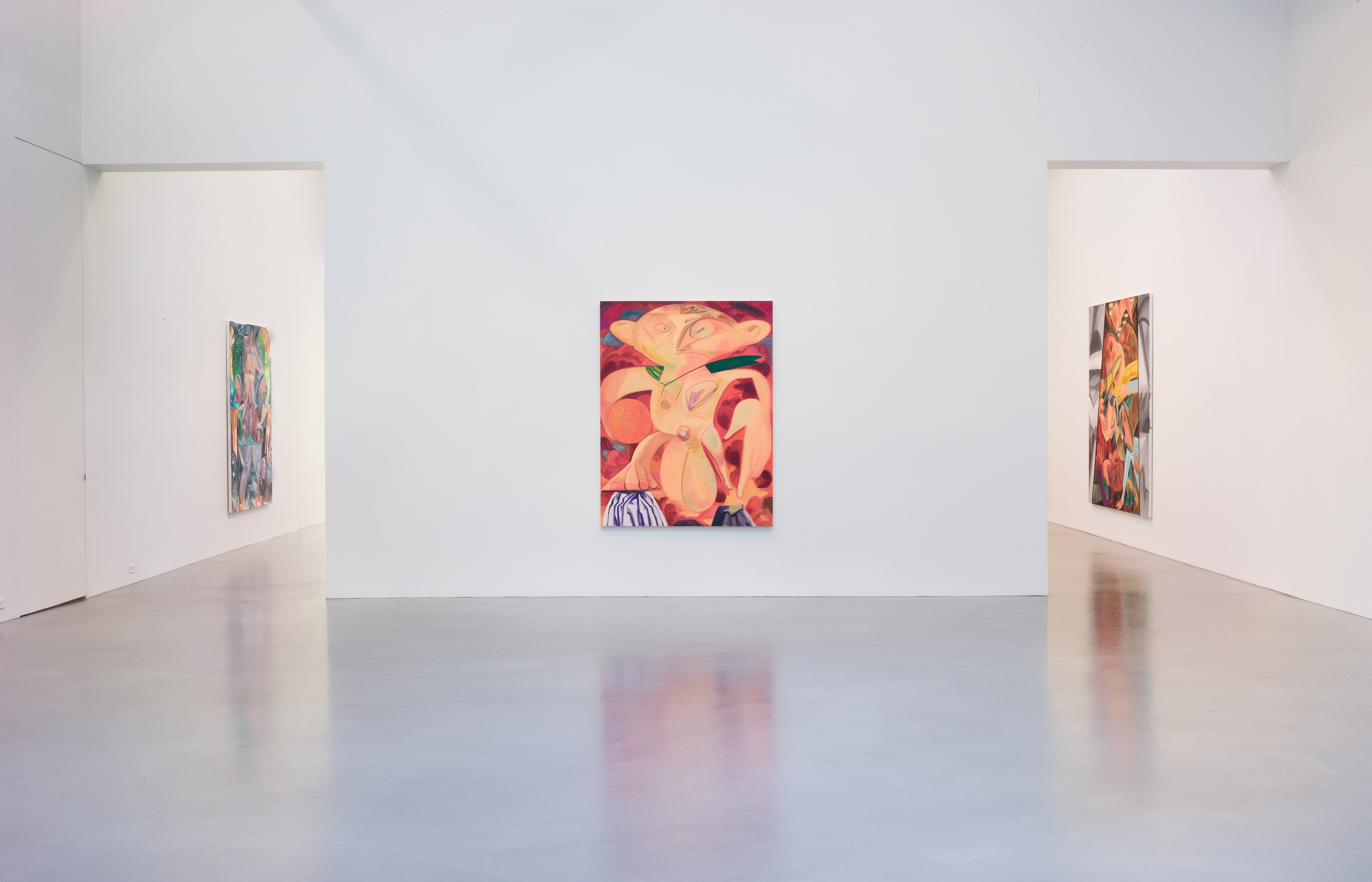 Dana Schutz, Fight in an Elevator at Petzel, photo 14