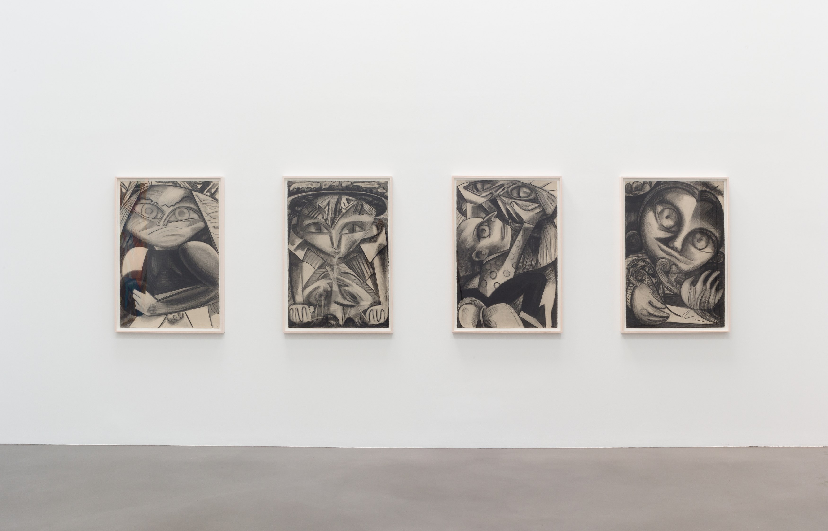 Dana Schutz, Fight in an Elevator at Petzel, photo 18