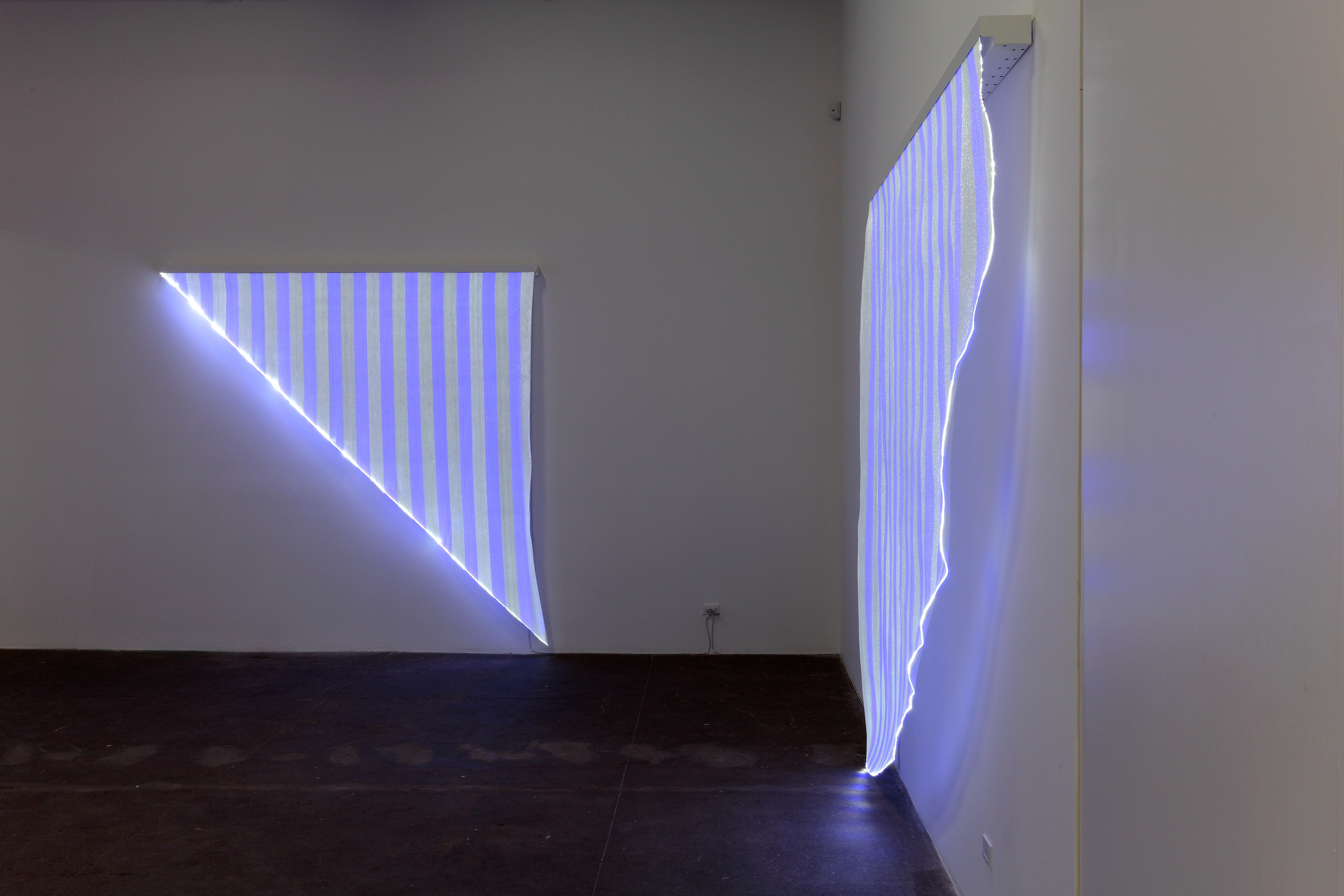Daniel Buren, ELECTRICITY FABRIC PAINT PAPER VINYL...<br>Works in Situ & Situated Works from 1968 to 2013<br>(DEDICATED TO MICHAEL ASHER) at Petzel, photo 19