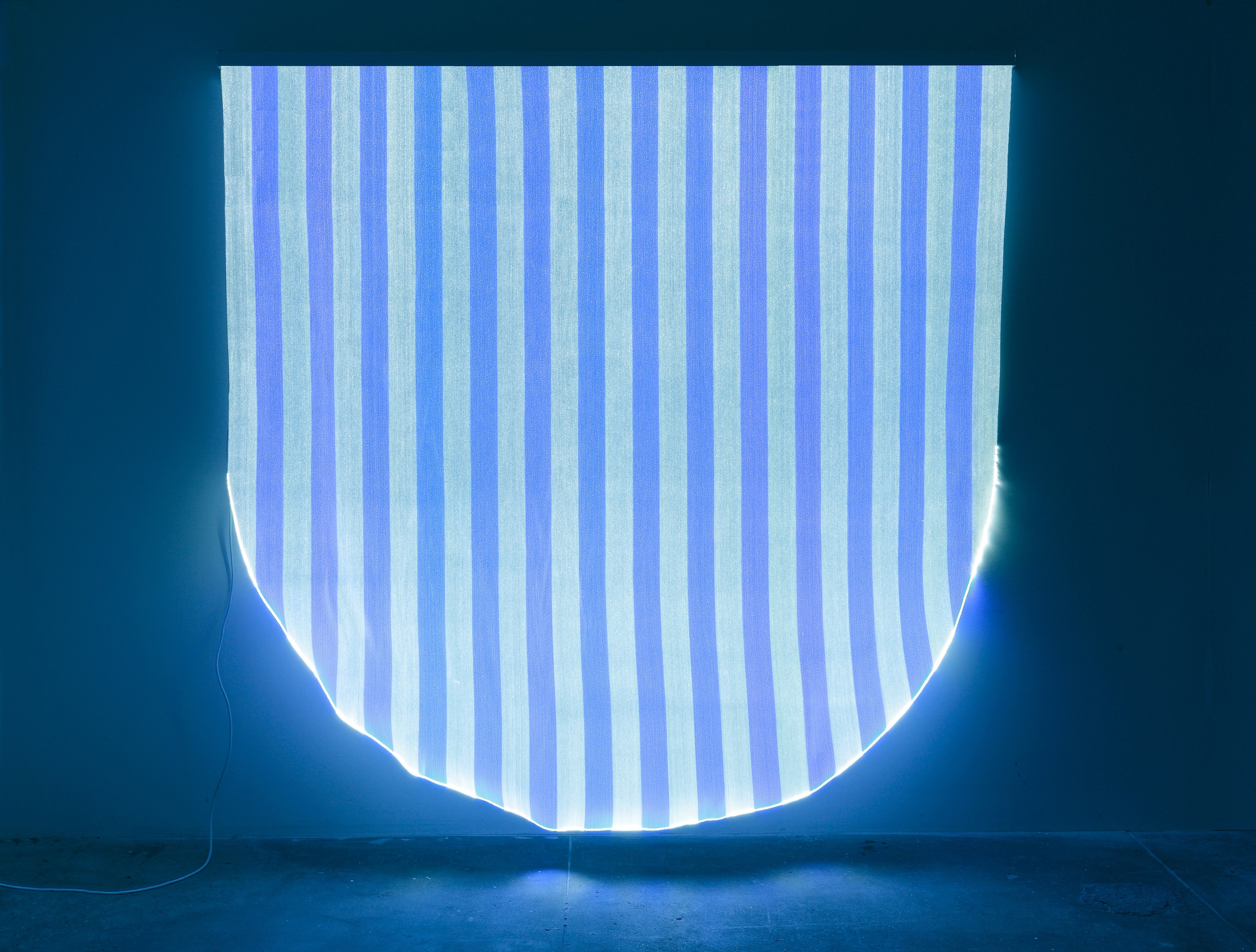 Daniel Buren, ELECTRICITY FABRIC PAINT PAPER VINYL...<br>Works in Situ & Situated Works from 1968 to 2013<br>(DEDICATED TO MICHAEL ASHER) at Petzel, photo 37