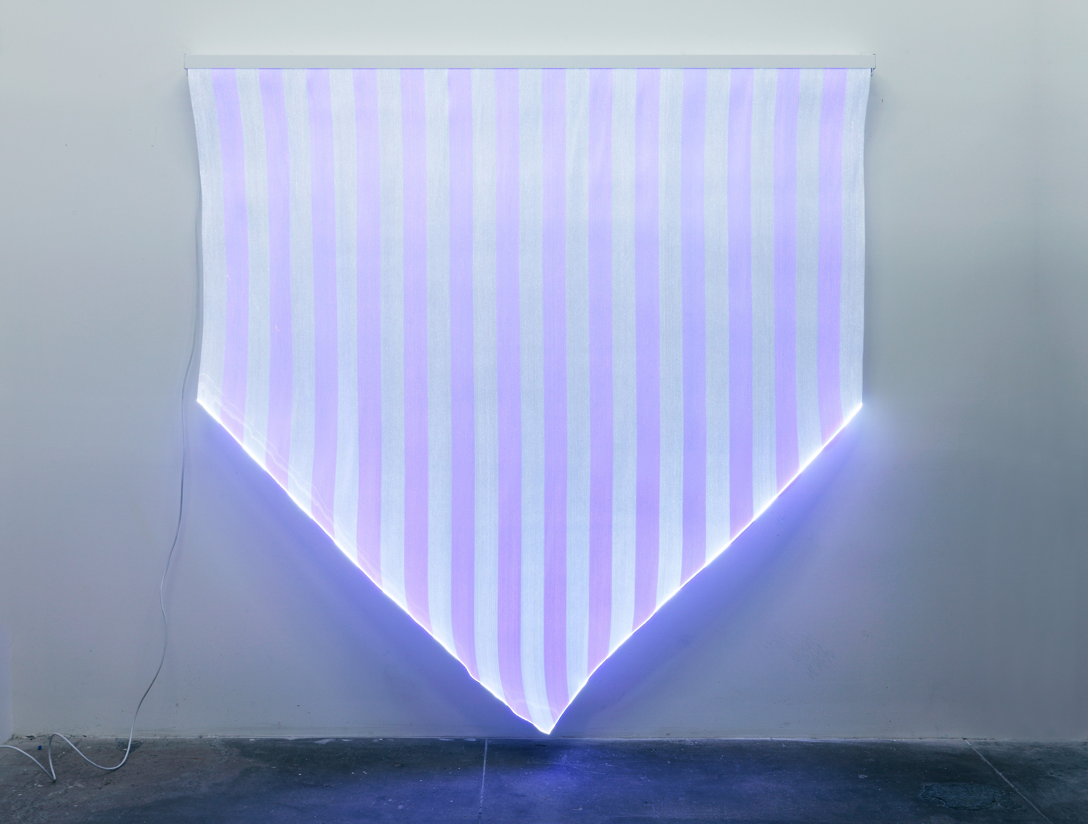 Daniel Buren, ELECTRICITY FABRIC PAINT PAPER VINYL...<br>Works in Situ & Situated Works from 1968 to 2013<br>(DEDICATED TO MICHAEL ASHER) at Petzel, photo 42