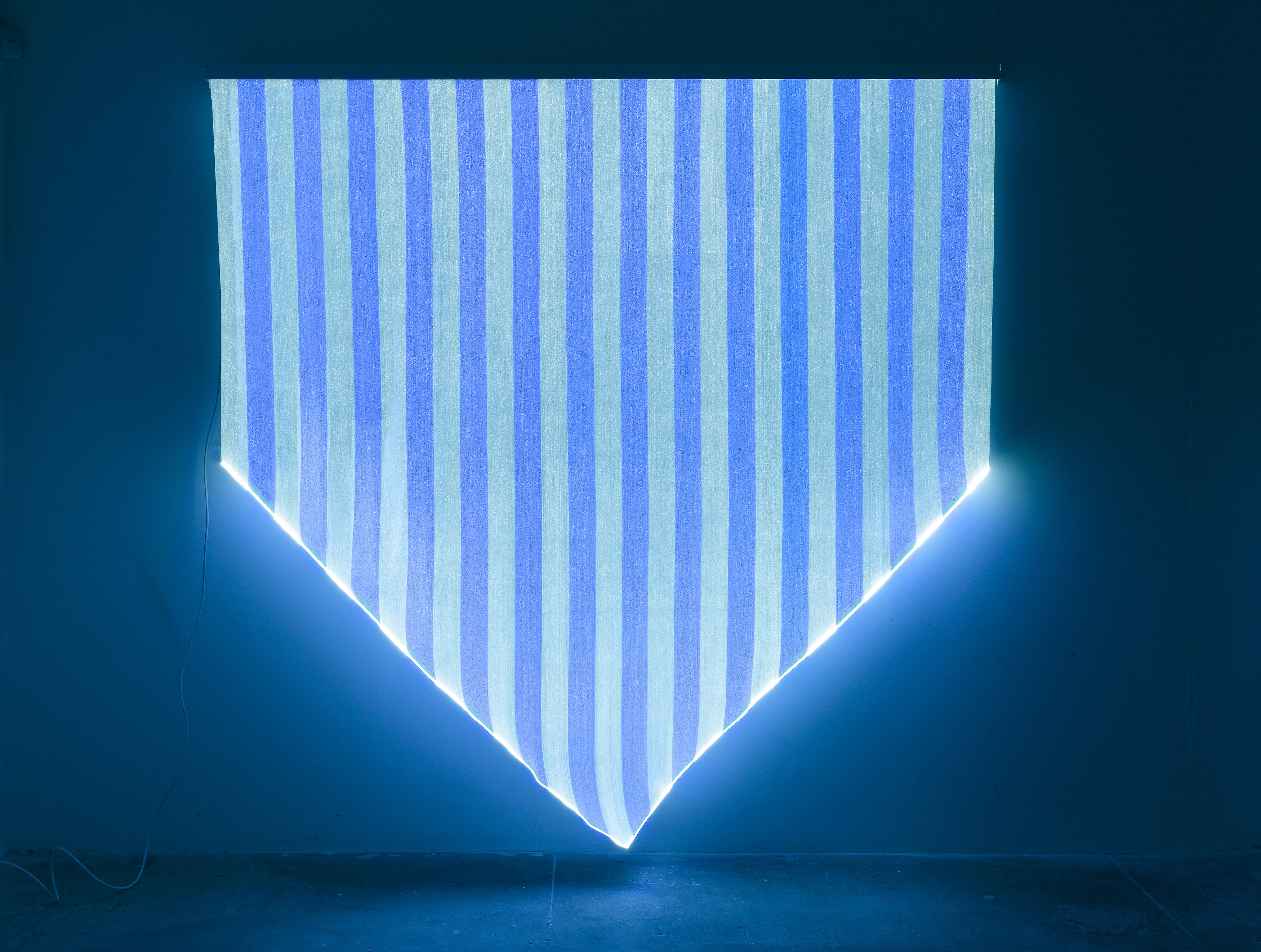 Daniel Buren, ELECTRICITY FABRIC PAINT PAPER VINYL...<br>Works in Situ & Situated Works from 1968 to 2013<br>(DEDICATED TO MICHAEL ASHER) at Petzel, photo 41
