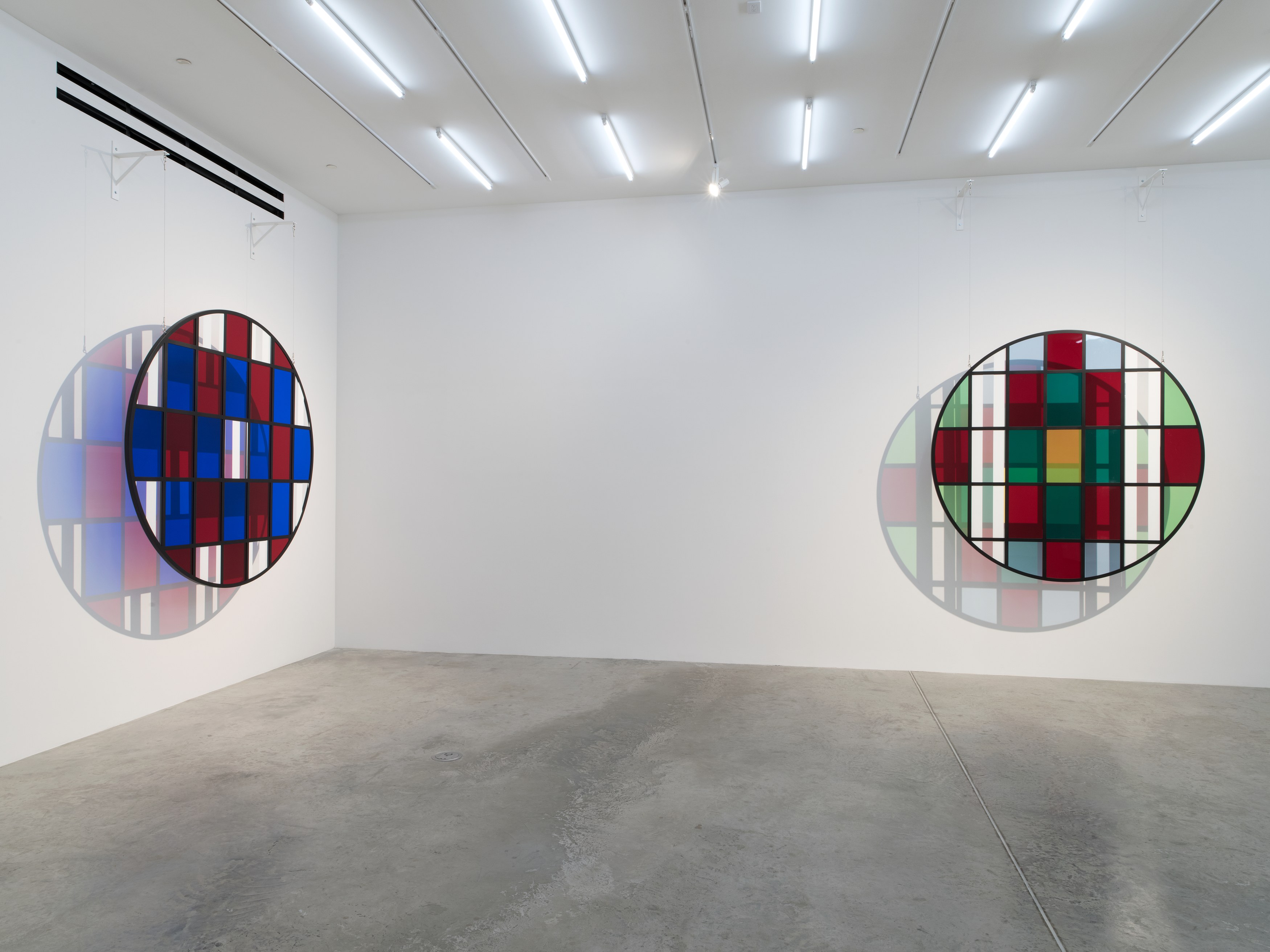 Daniel Buren, Tondi, Situated Works at Bortolami, photo 5