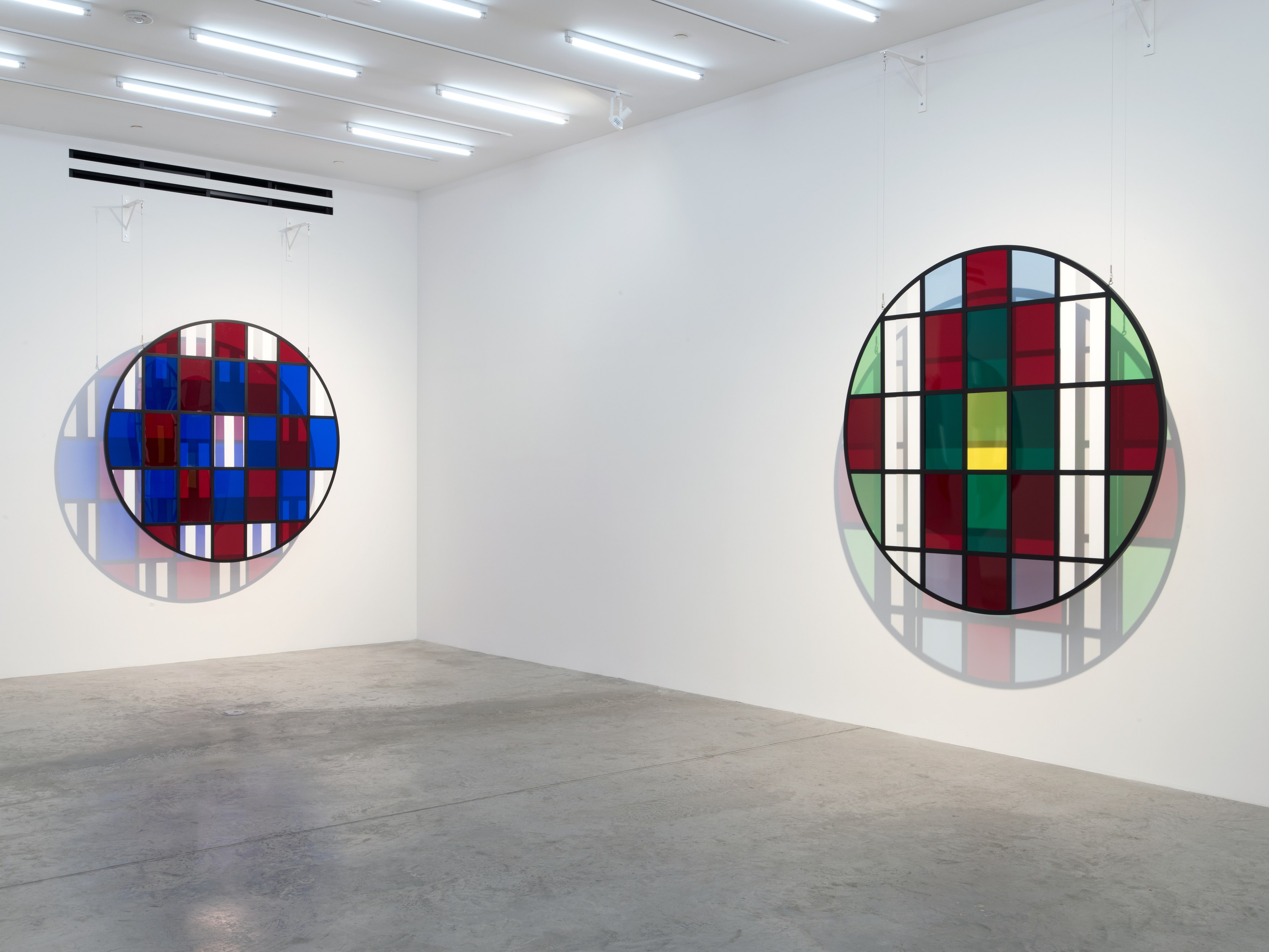 Daniel Buren, Tondi, Situated Works at Bortolami, photo 8