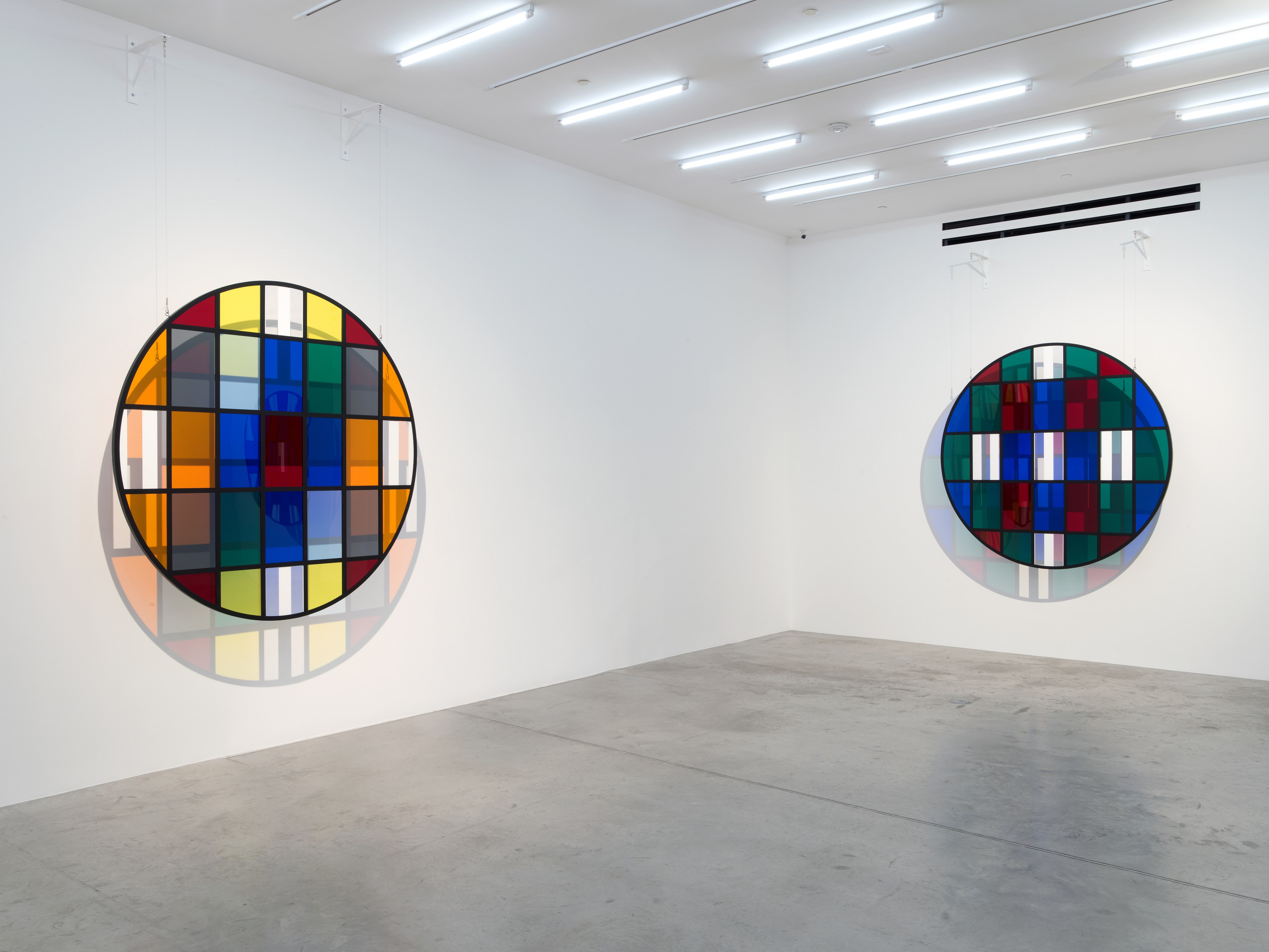 Daniel Buren, Tondi, Situated Works at Bortolami, photo 9