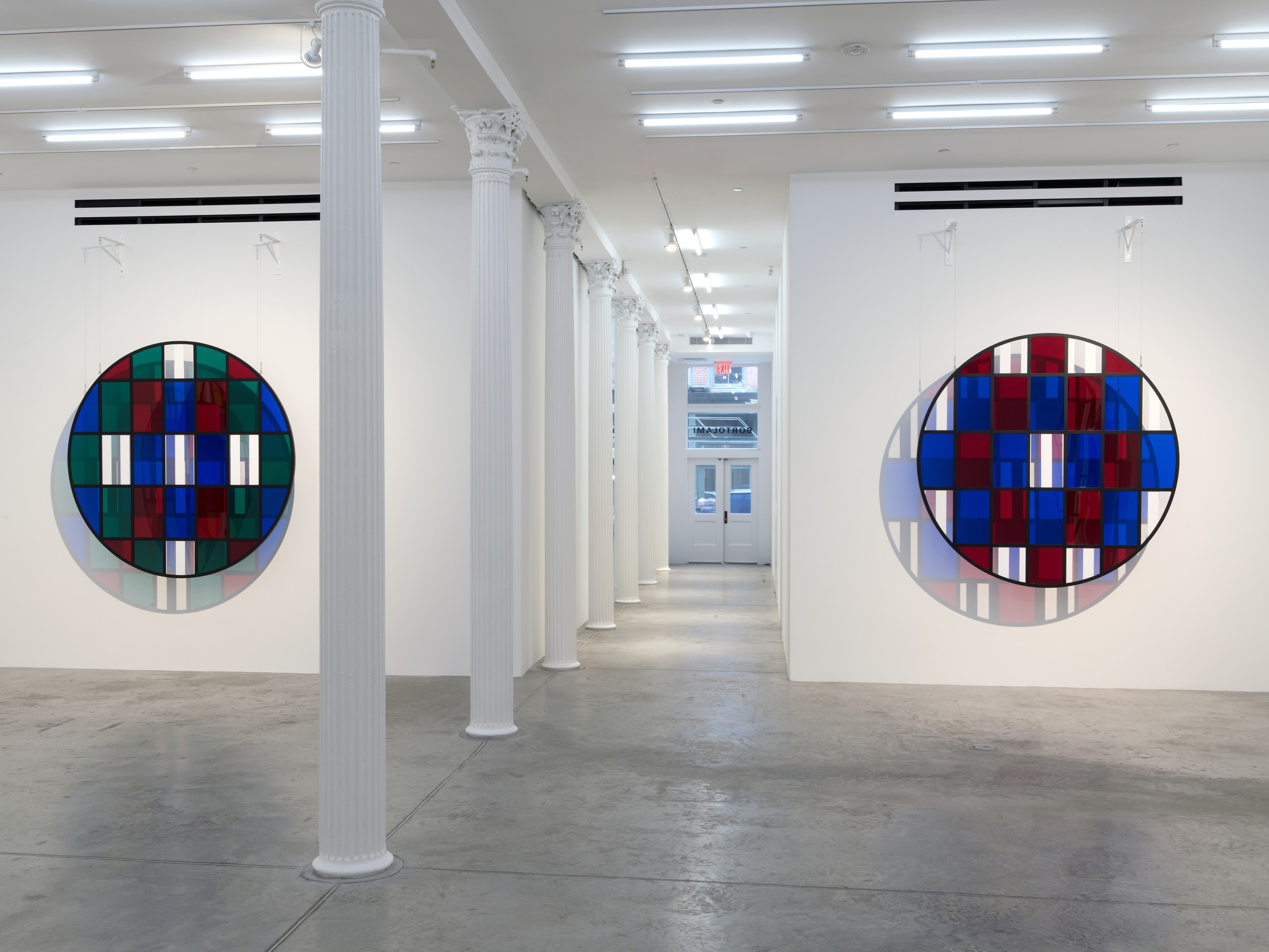 Daniel Buren, Tondi, Situated Works at Bortolami, photo 10