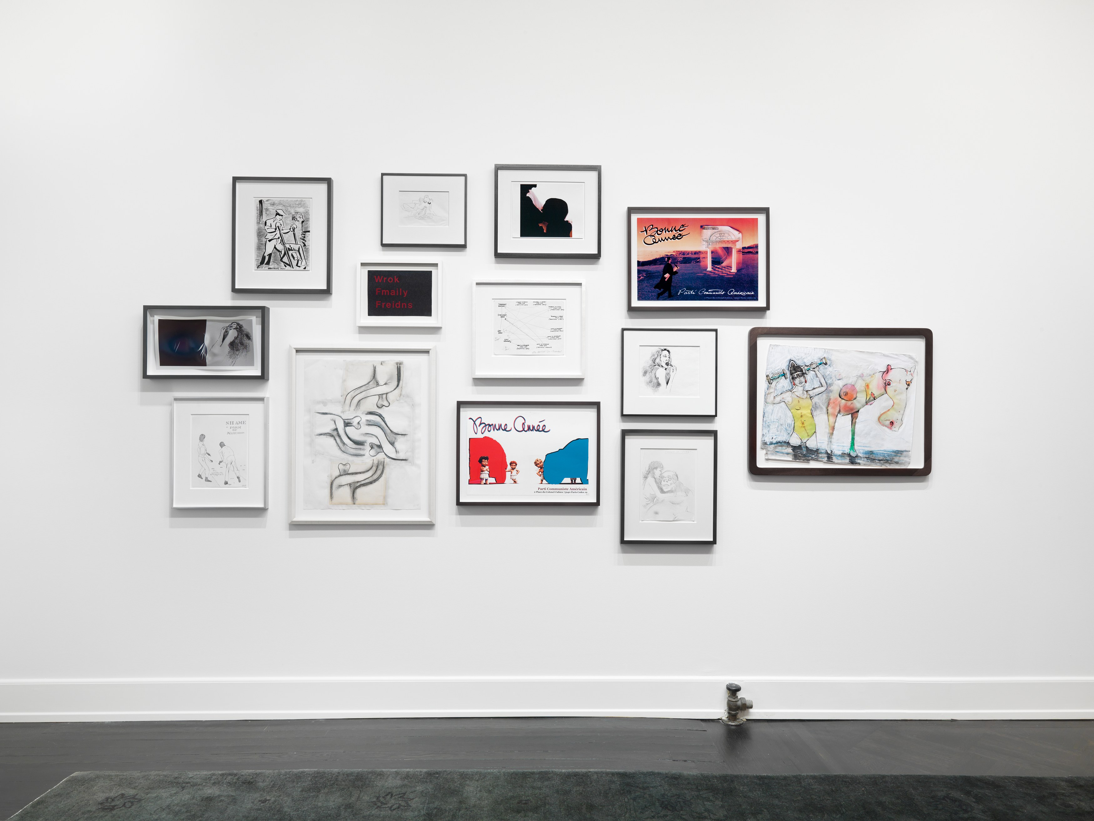 Seth Price, Drawings: Studies for Works 2000-2015 at Petzel, photo 14