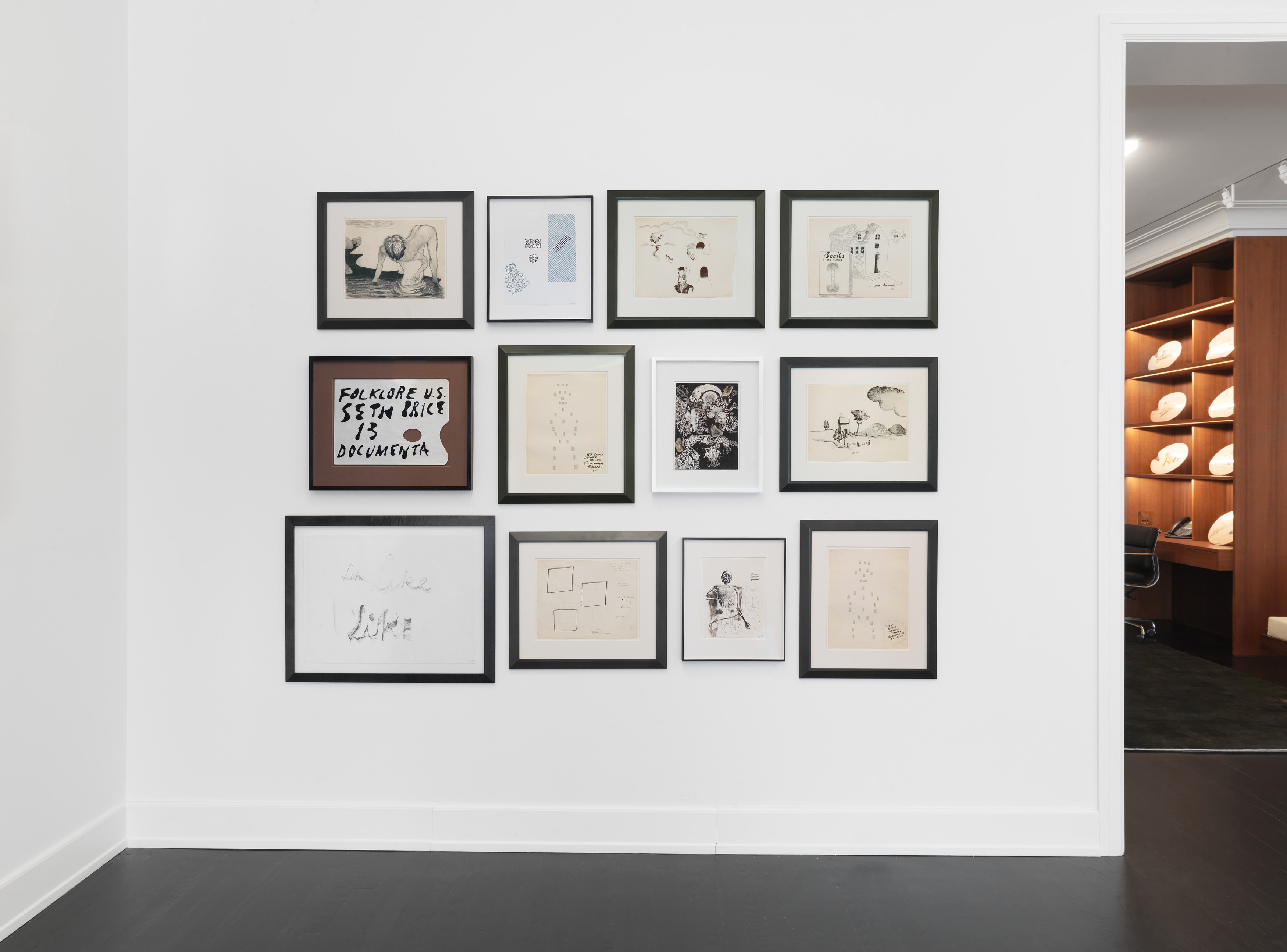 Seth Price, Drawings: Studies for Works 2000-2015 at Petzel, photo 17