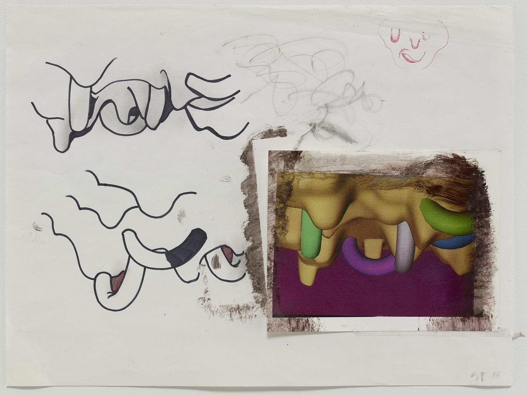 Seth Price, Drawings: Studies for Works 2000-2015 at Petzel, photo 27