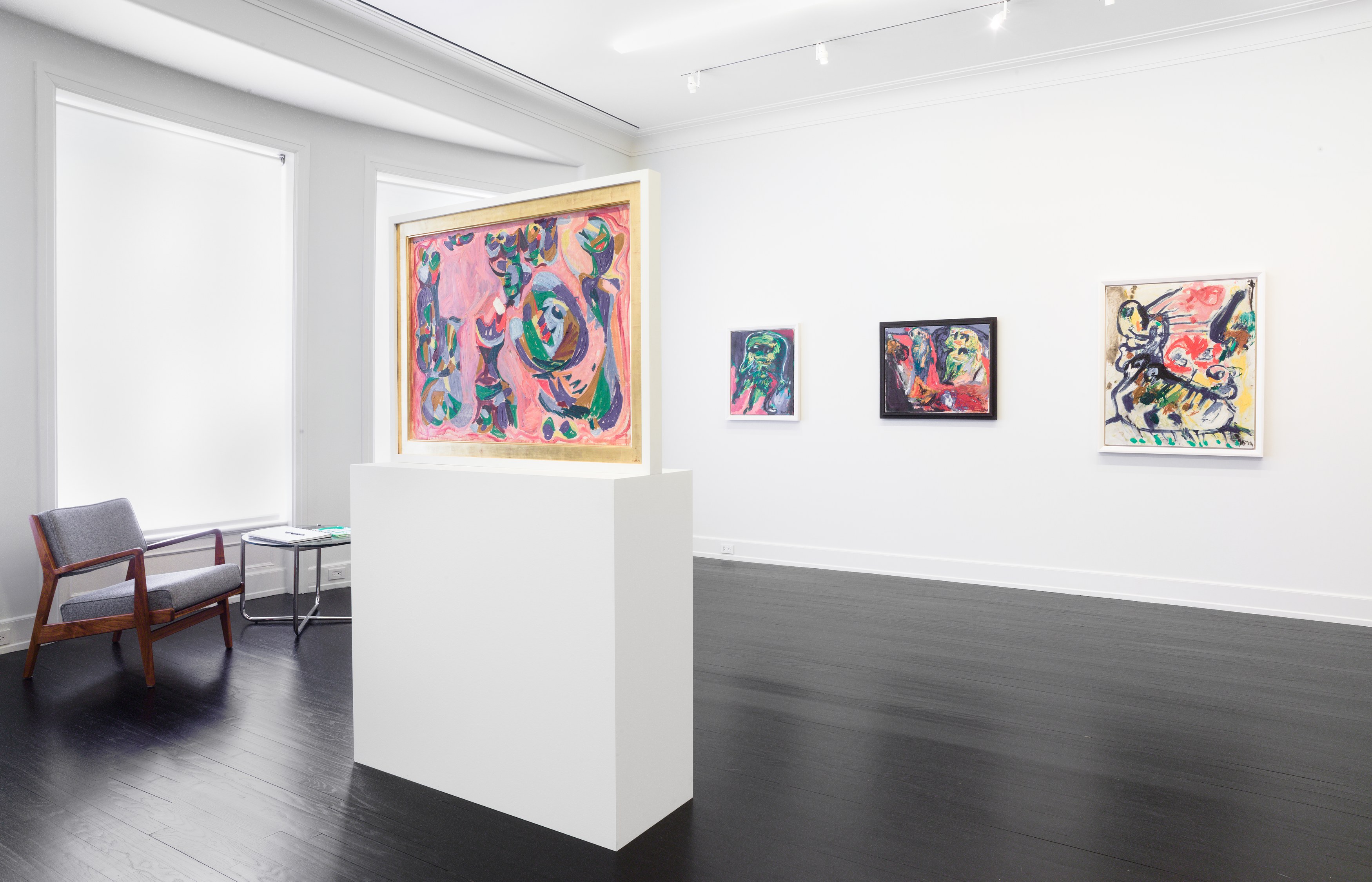 Asger Jorn, The Open Hide at Petzel, photo 3
