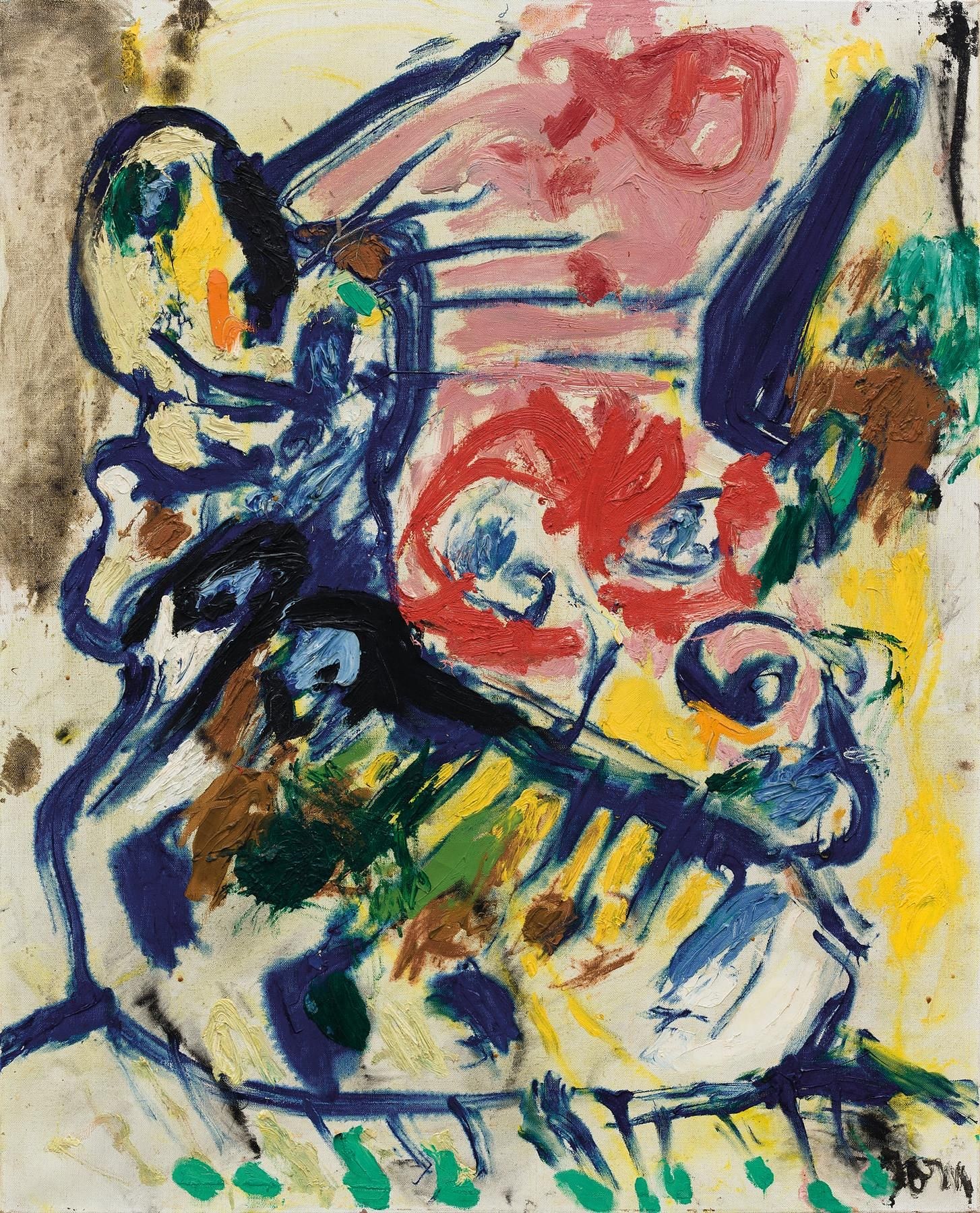 Asger Jorn, The Open Hide at Petzel, photo 13