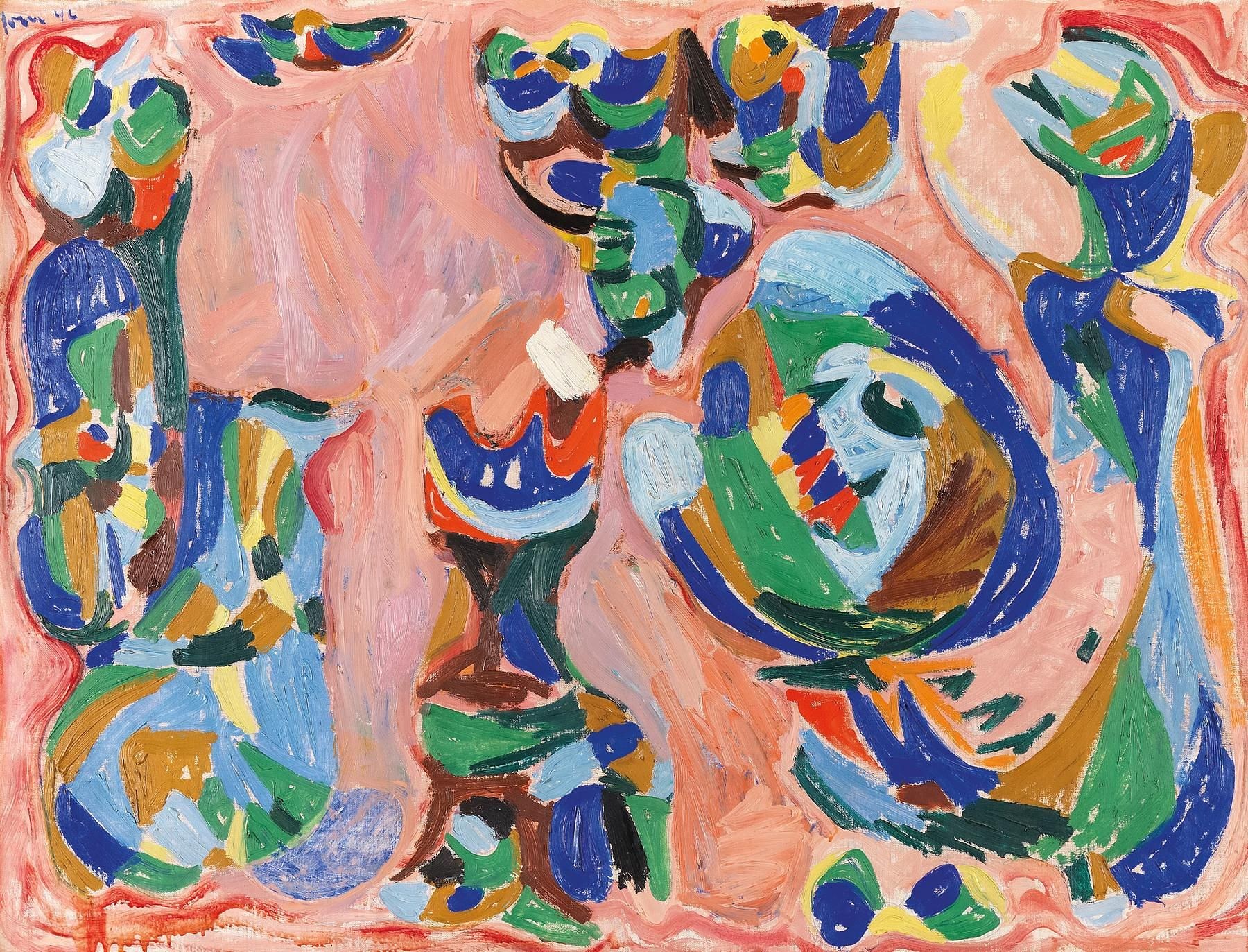 Asger Jorn, The Open Hide at Petzel, photo 10