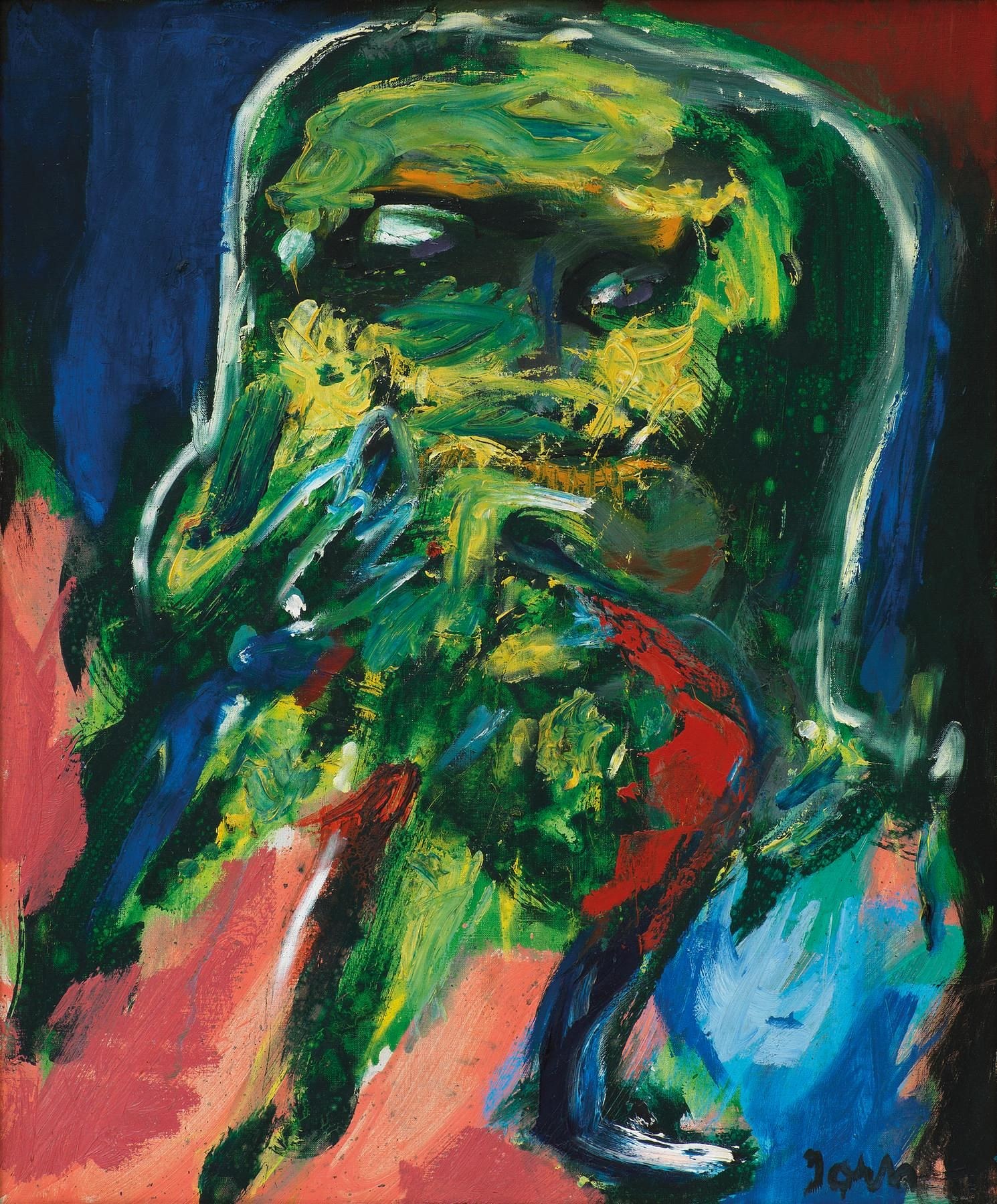 Asger Jorn, The Open Hide at Petzel, photo 20