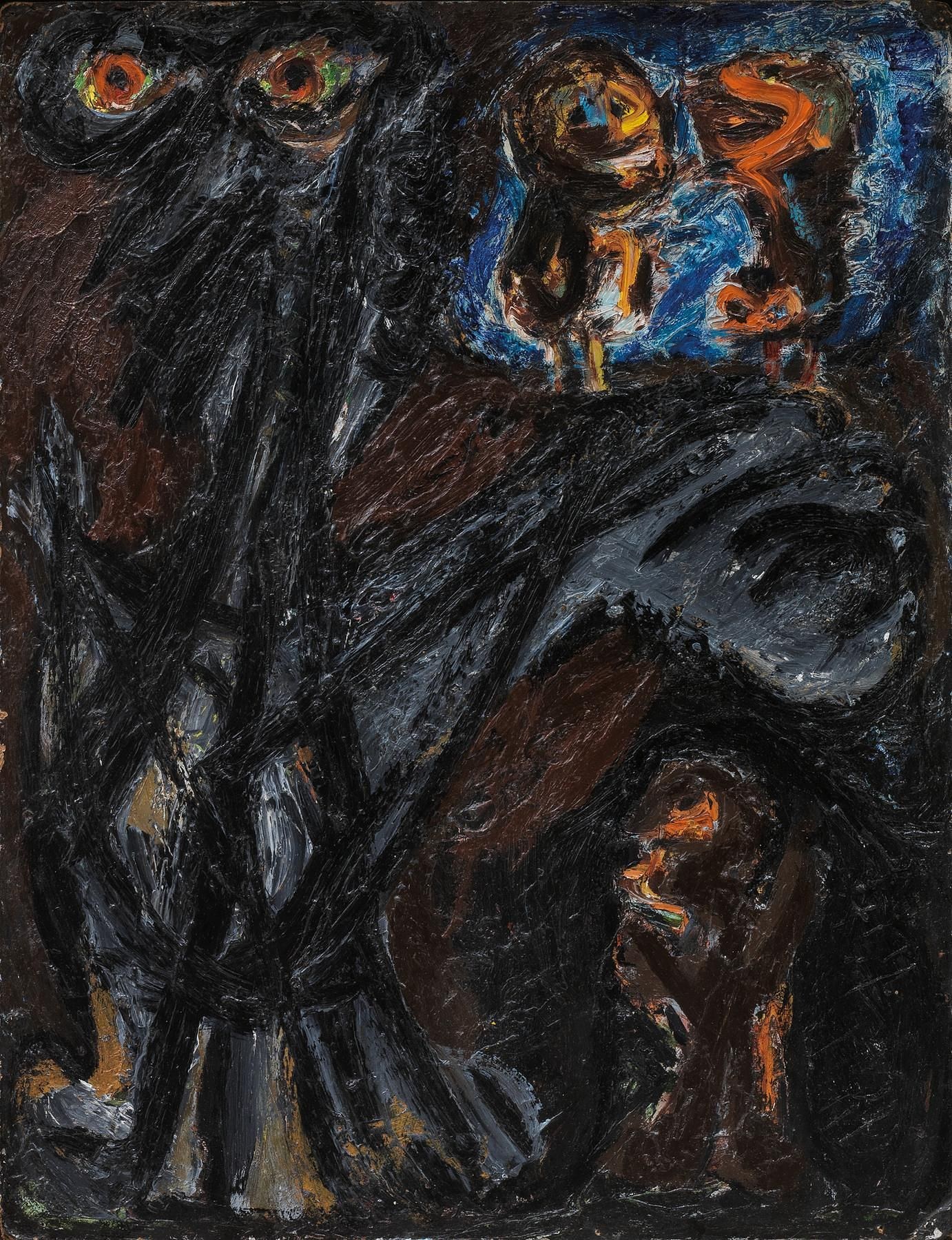 Asger Jorn, The Open Hide at Petzel, photo 26