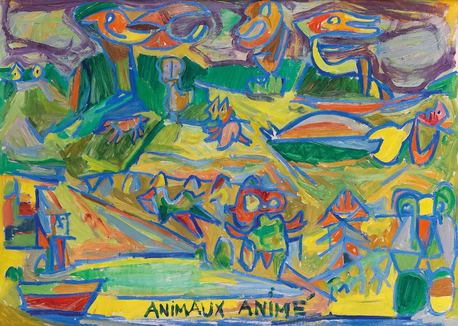 Asger Jorn, The Open Hide at Petzel, photo 9