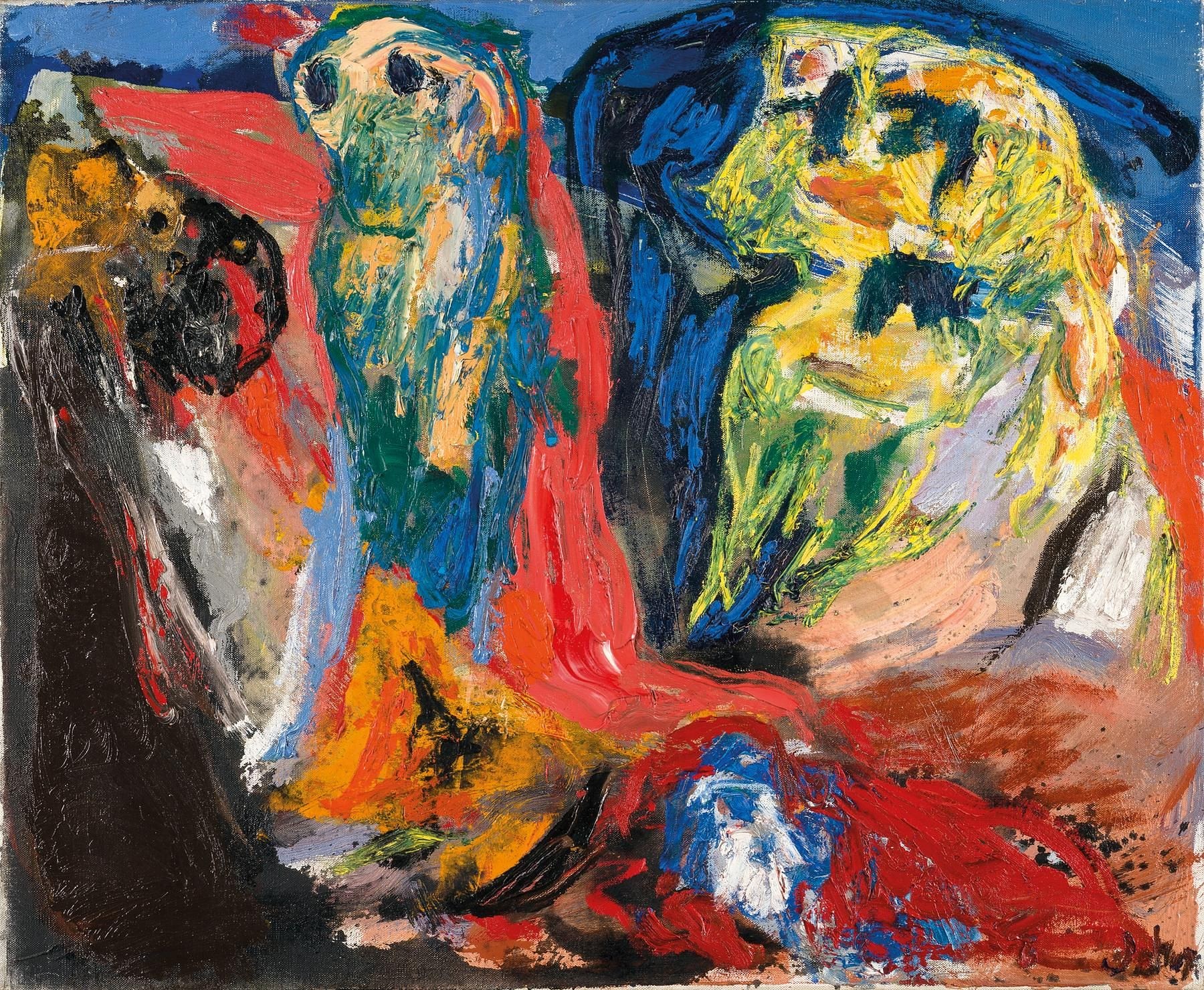 Asger Jorn, The Open Hide at Petzel, photo 14