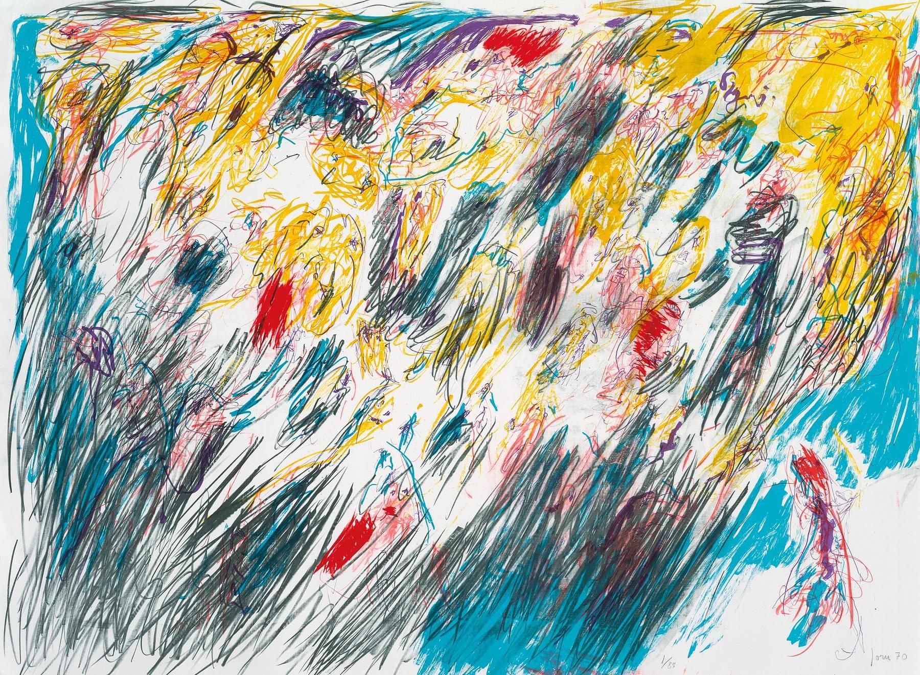 Asger Jorn, The Open Hide at Petzel, photo 11