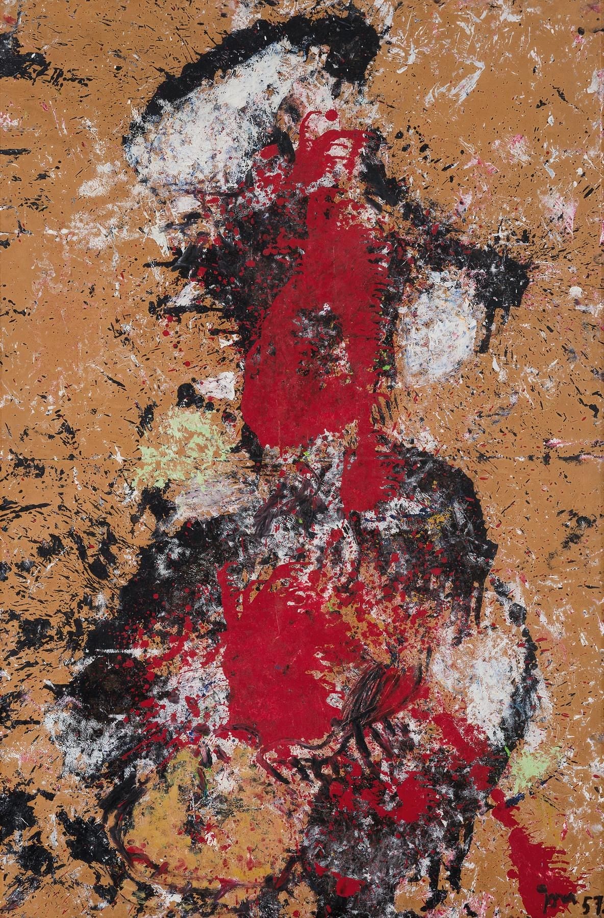 Asger Jorn, The Open Hide at Petzel, photo 27