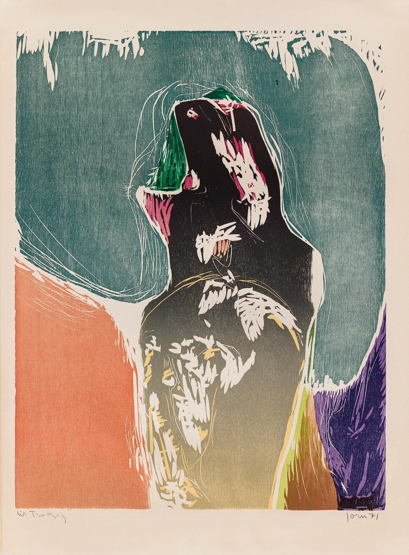 Asger Jorn, The Open Hide at Petzel, photo 24