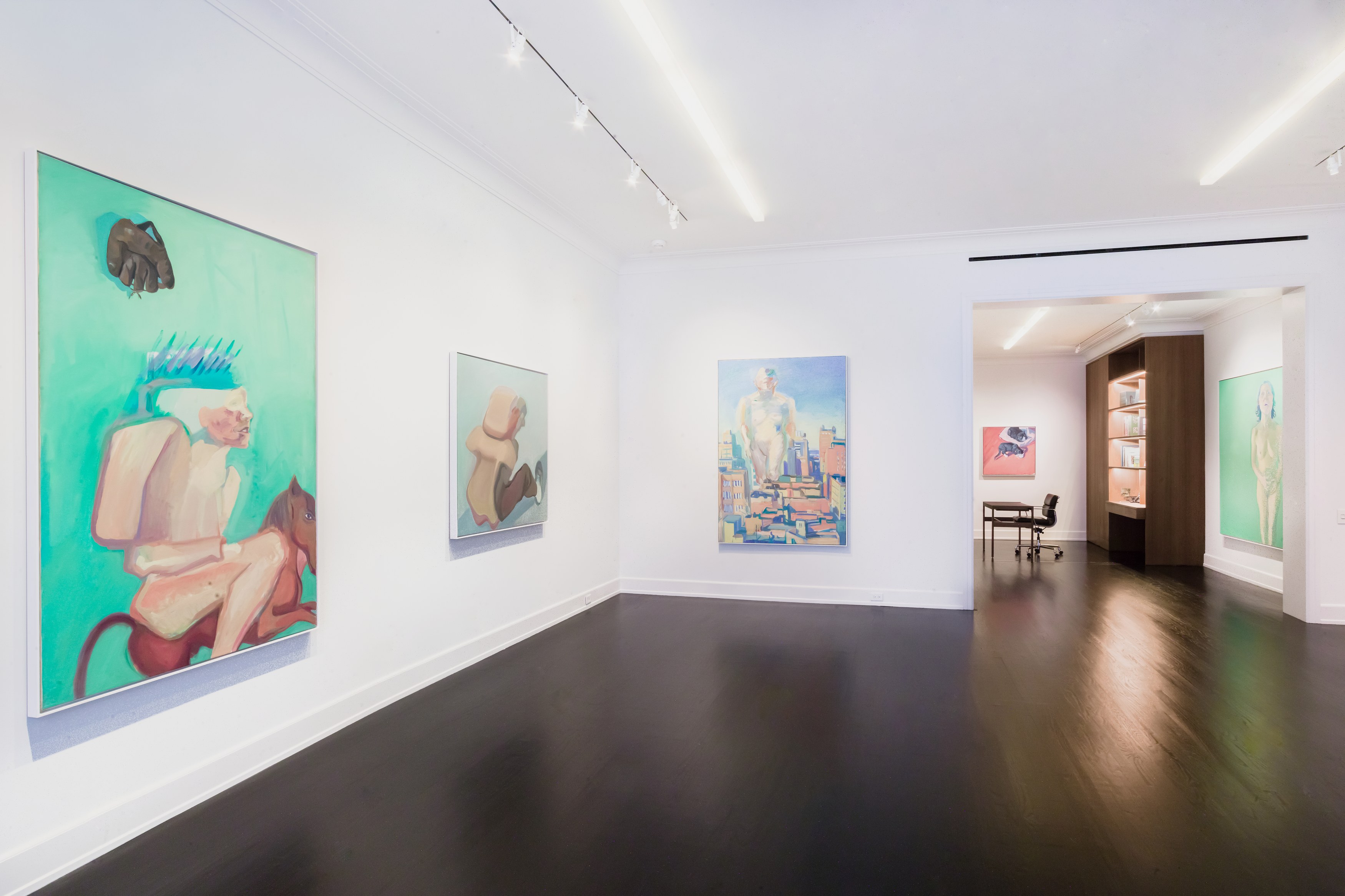 Maria Lassnig, Woman Power: Maria Lassnig in New York 1968-1980 at Petzel, photo 7