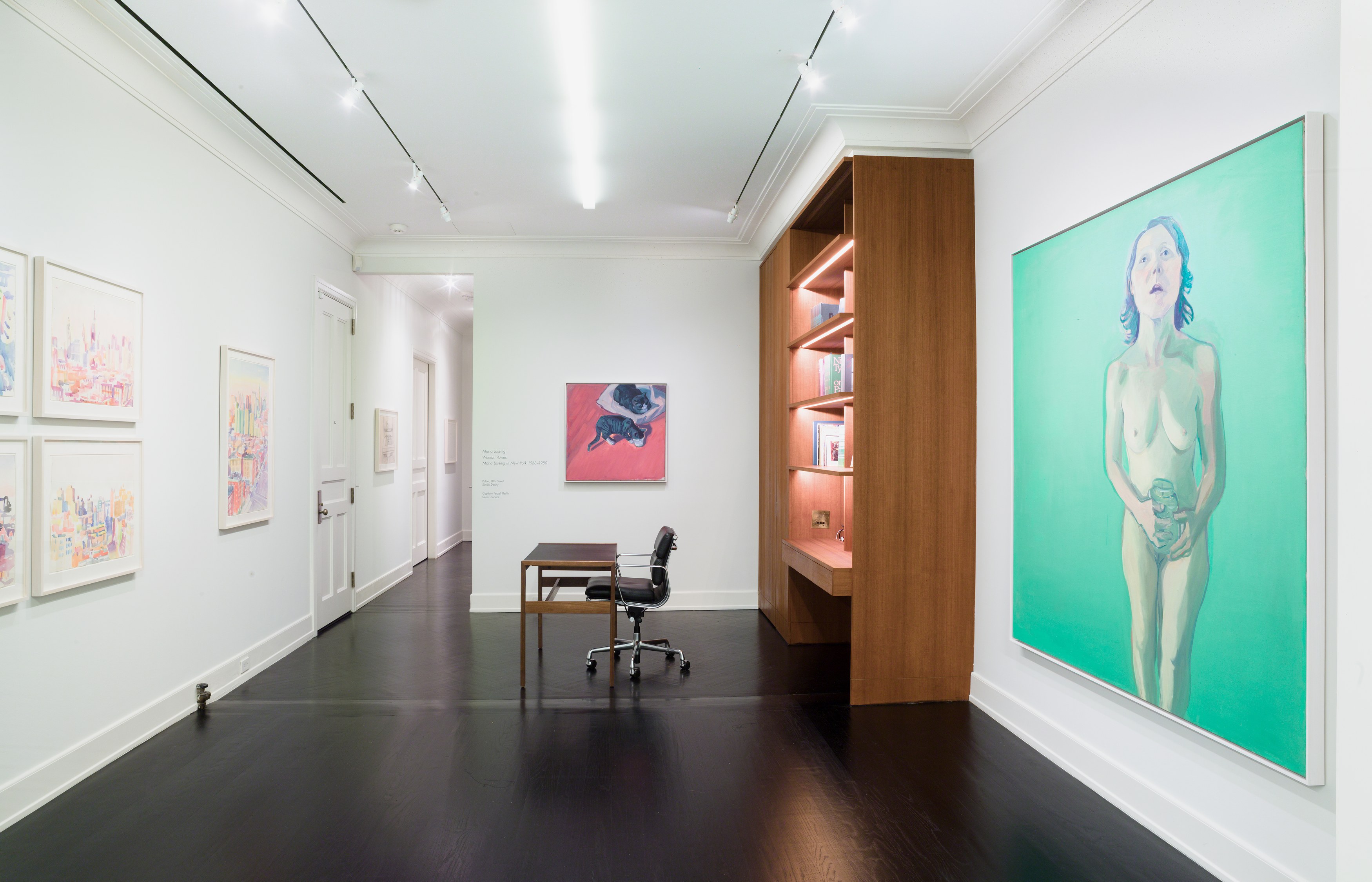 Maria Lassnig, Woman Power: Maria Lassnig in New York 1968-1980 at Petzel, photo 9
