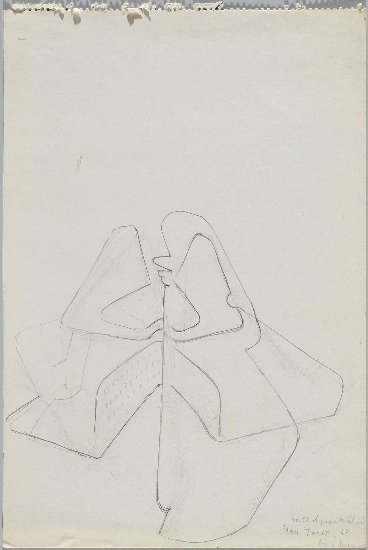 Maria Lassnig, Woman Power: Maria Lassnig in New York 1968-1980 at Petzel, photo 41